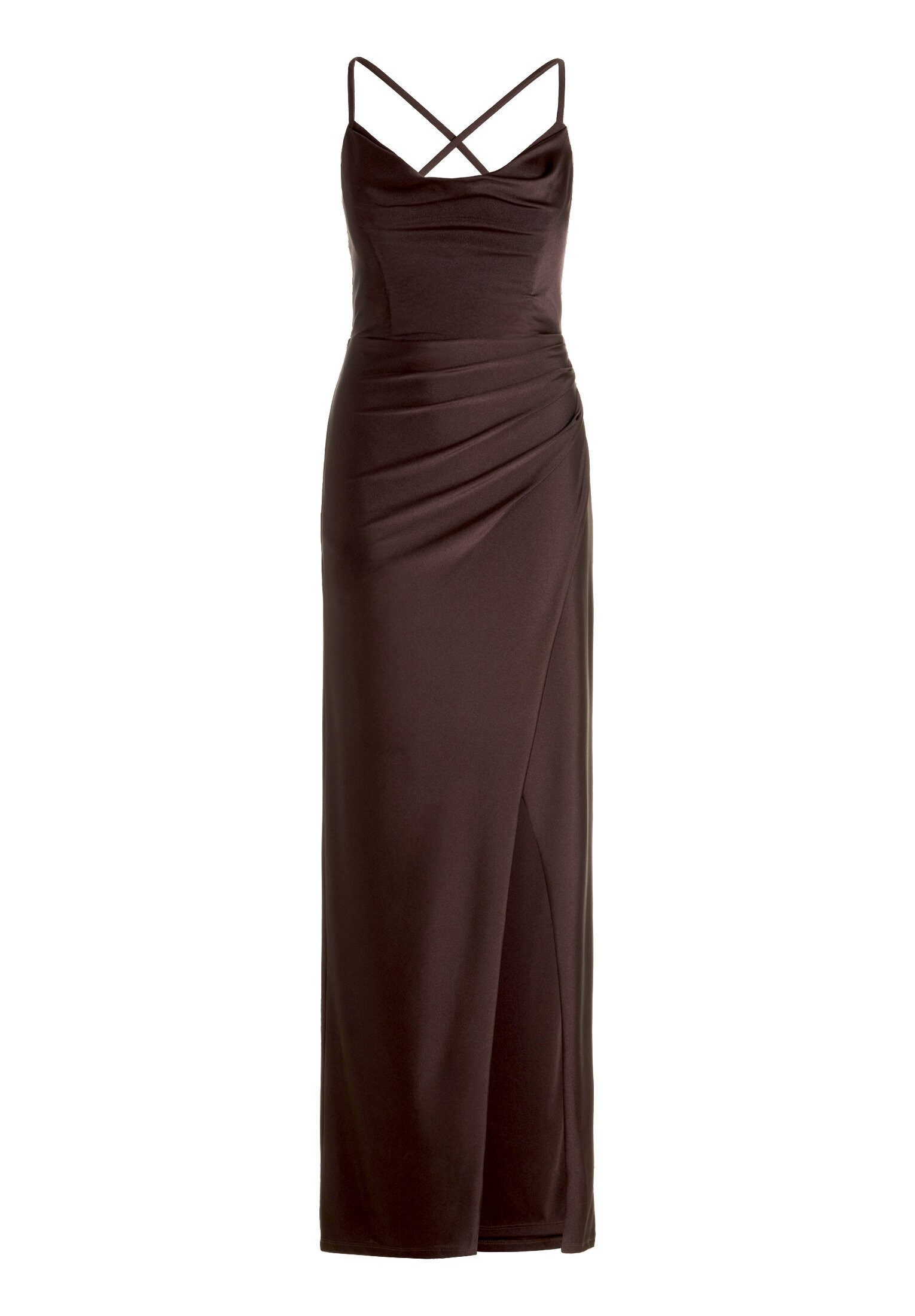 Vera Mont Abendkleid Damen figurbetont Schlitz