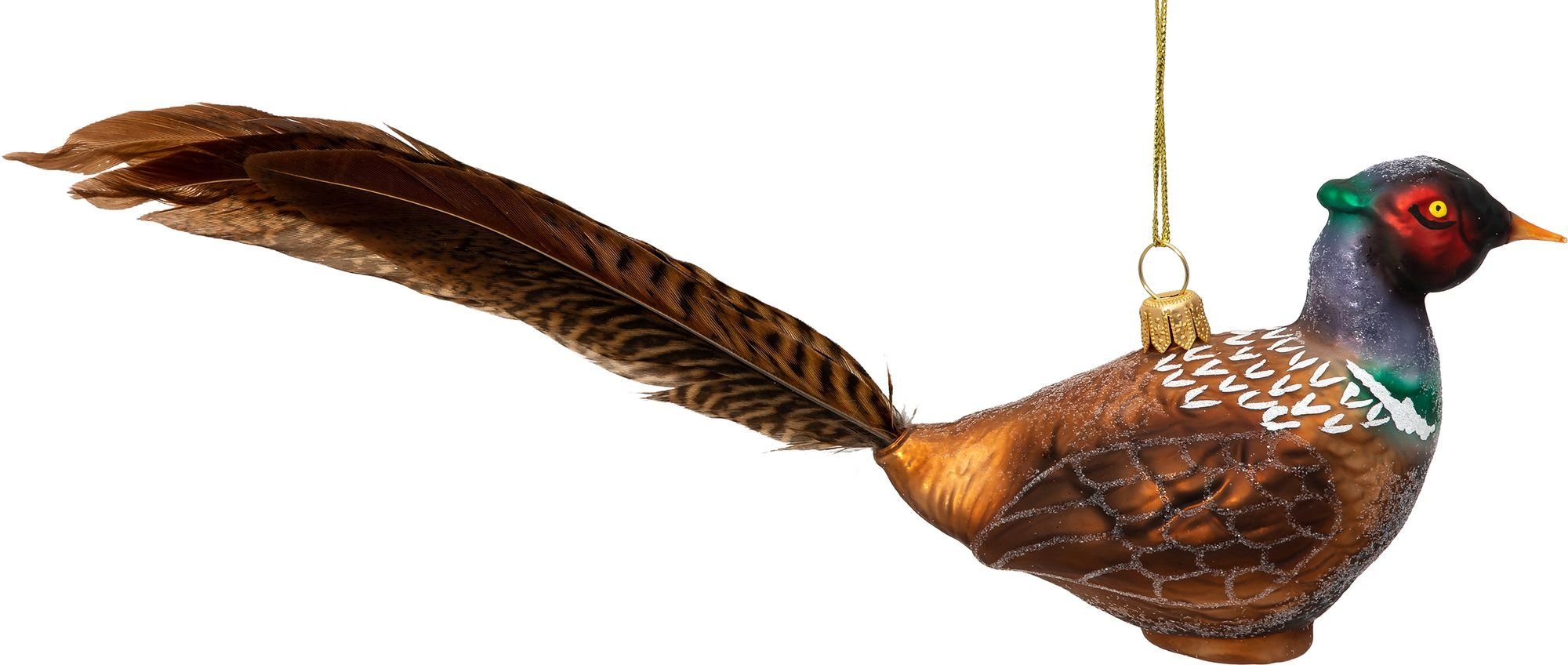 SIKORA Christbaumschmuck Fasan Besondere Weihnachtskugel Glas Figur Anhänge günstig online kaufen