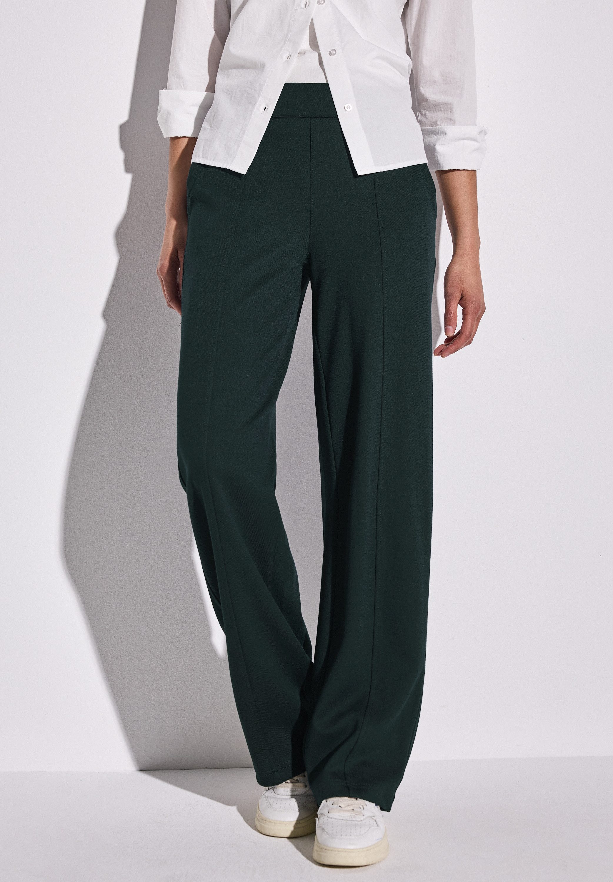 STREET ONE Stoffhose Sommerhose mit seitliche Taschen günstig online kaufen