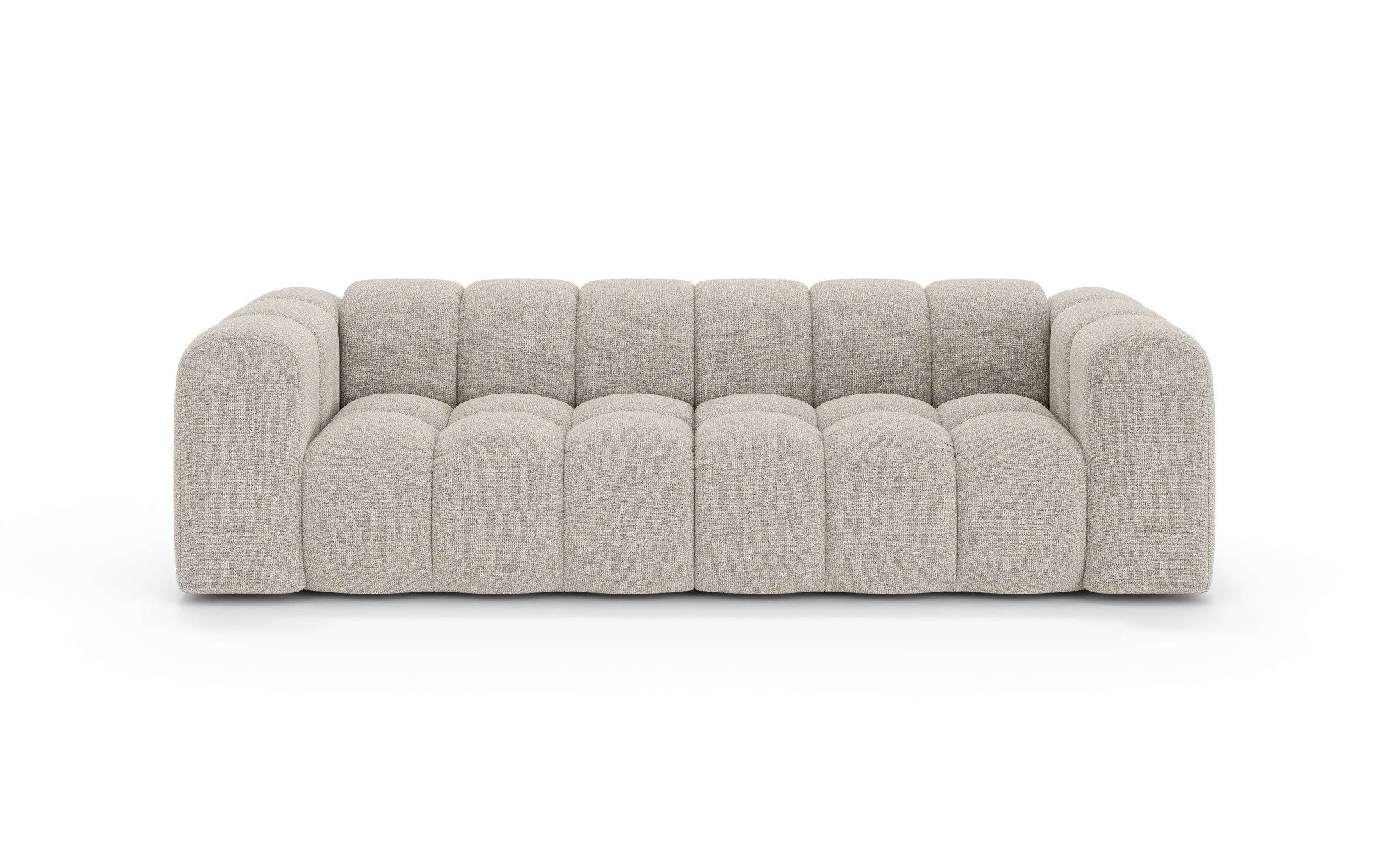 OTTO home Big-Sofa KALLIE Design-Sofa mit Steppung, Bubble-Optik, Breite 248 cm, moderne Steppung, hoher Sitzkomfort und modernes Design