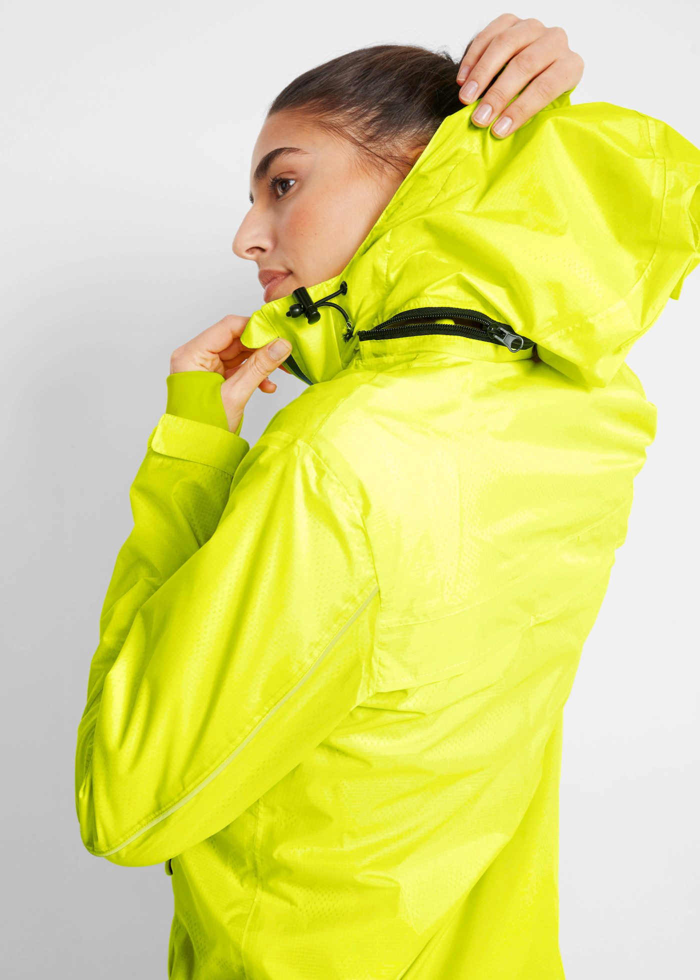 bonprix Funktionsjacke bequemer Schnitt, mit Reißverschlusstaschen, sportlicher Stil – Bild 3 von 5