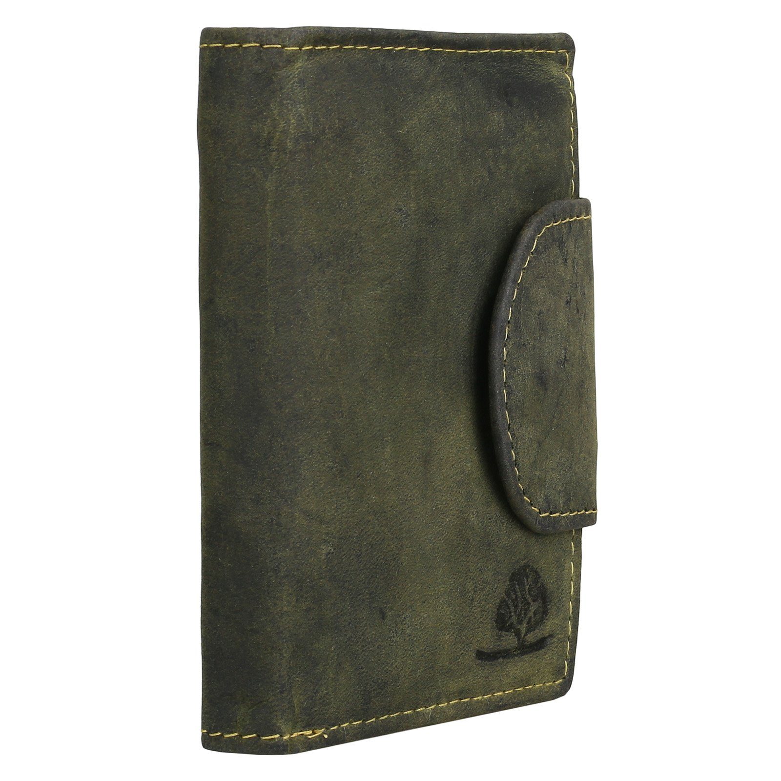 Greenburry Geldbörse Vintage Damen Leder Riegel Reißverschluss Geldbörse Po günstig online kaufen