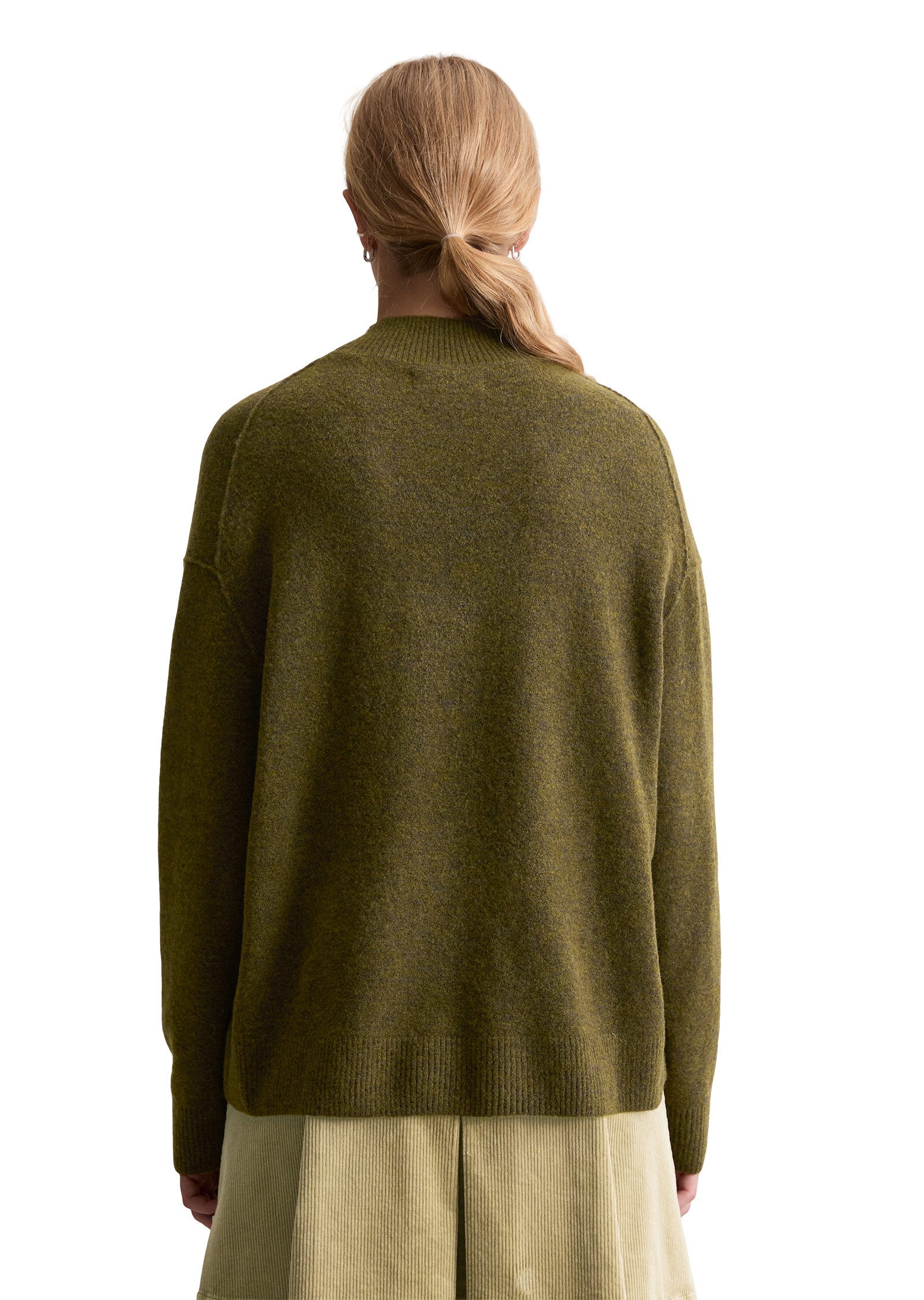 Marc O'Polo DENIM Strickpullover regular fit aus softem Schurwolle-Mix, Run günstig online kaufen