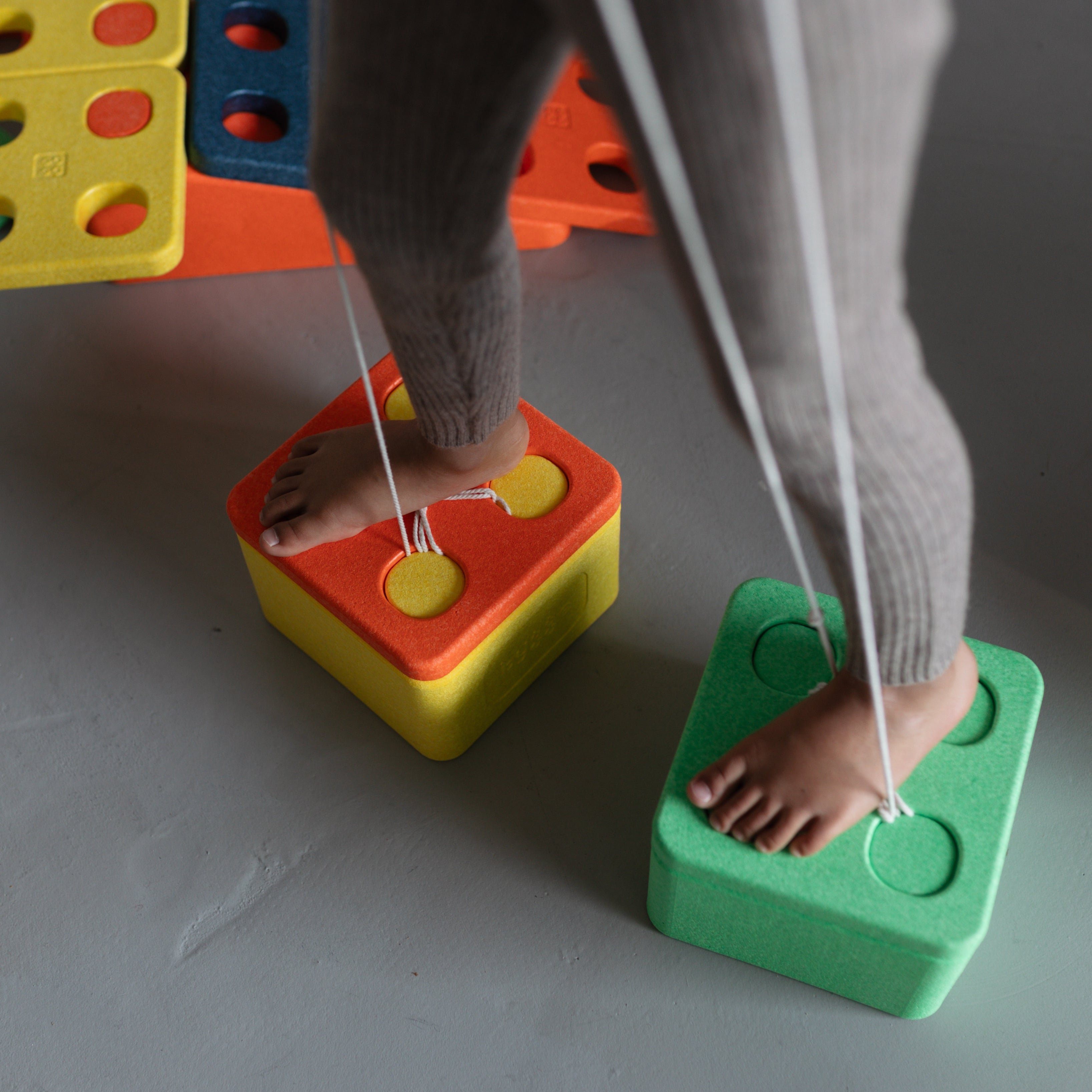 bygge Set KREATIVFYR (24 Teile) Spielbausteine, (KiTA-Set, XXL-Set), Made in Germany, teilweise aus recyceltem Material, 100% recyclebar