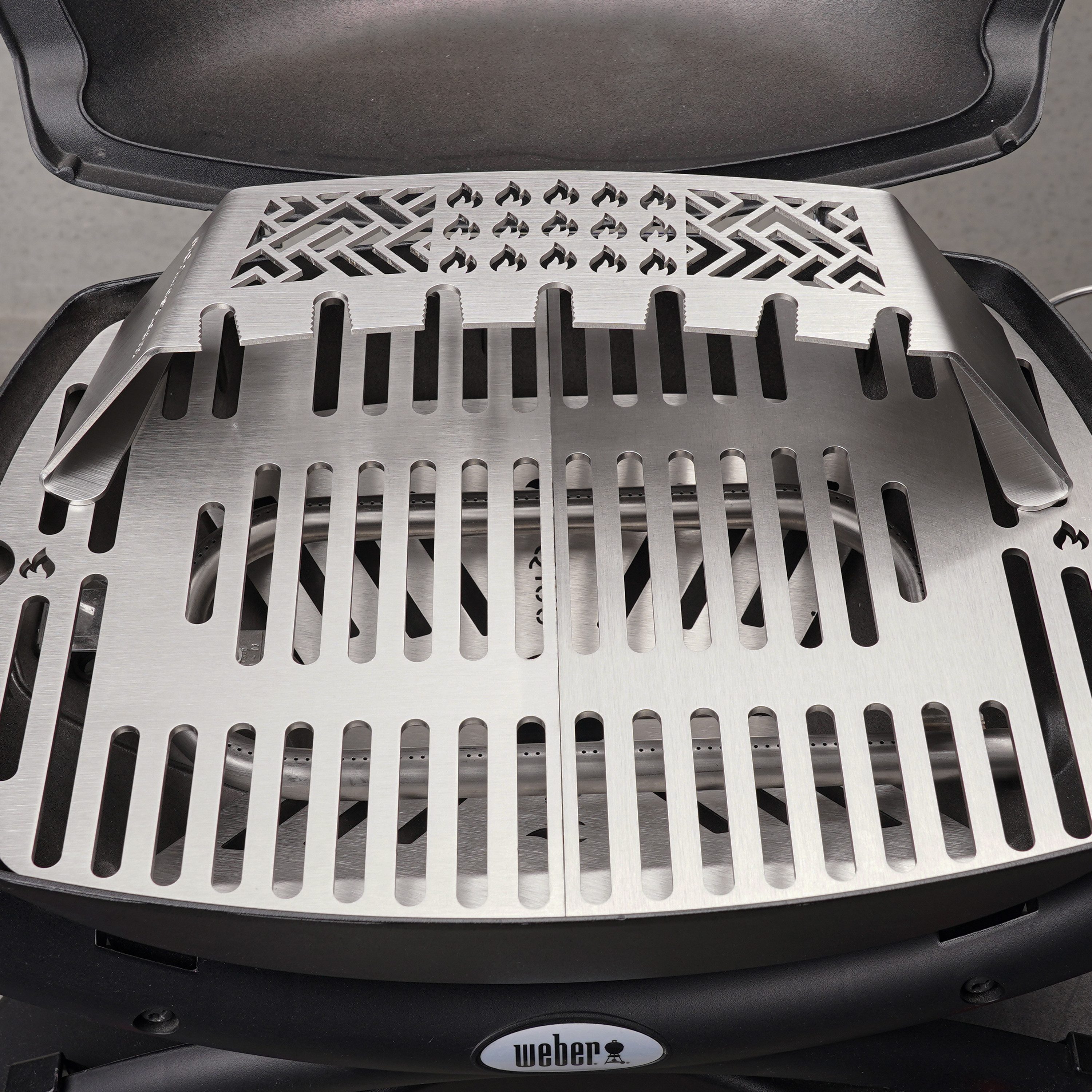 Grillrost.com BBQ Grillrost BBQ Warmhalterost Q100 - Q200, Made in Germany