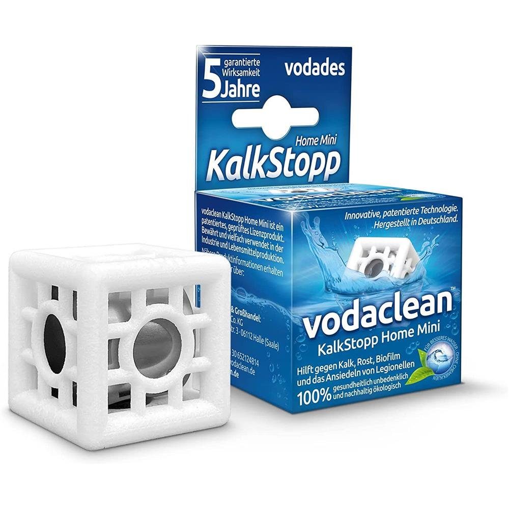 vodaclean Kalk und Wasserfilter KalkStopp Home mini, Kalk Stopp, weiß