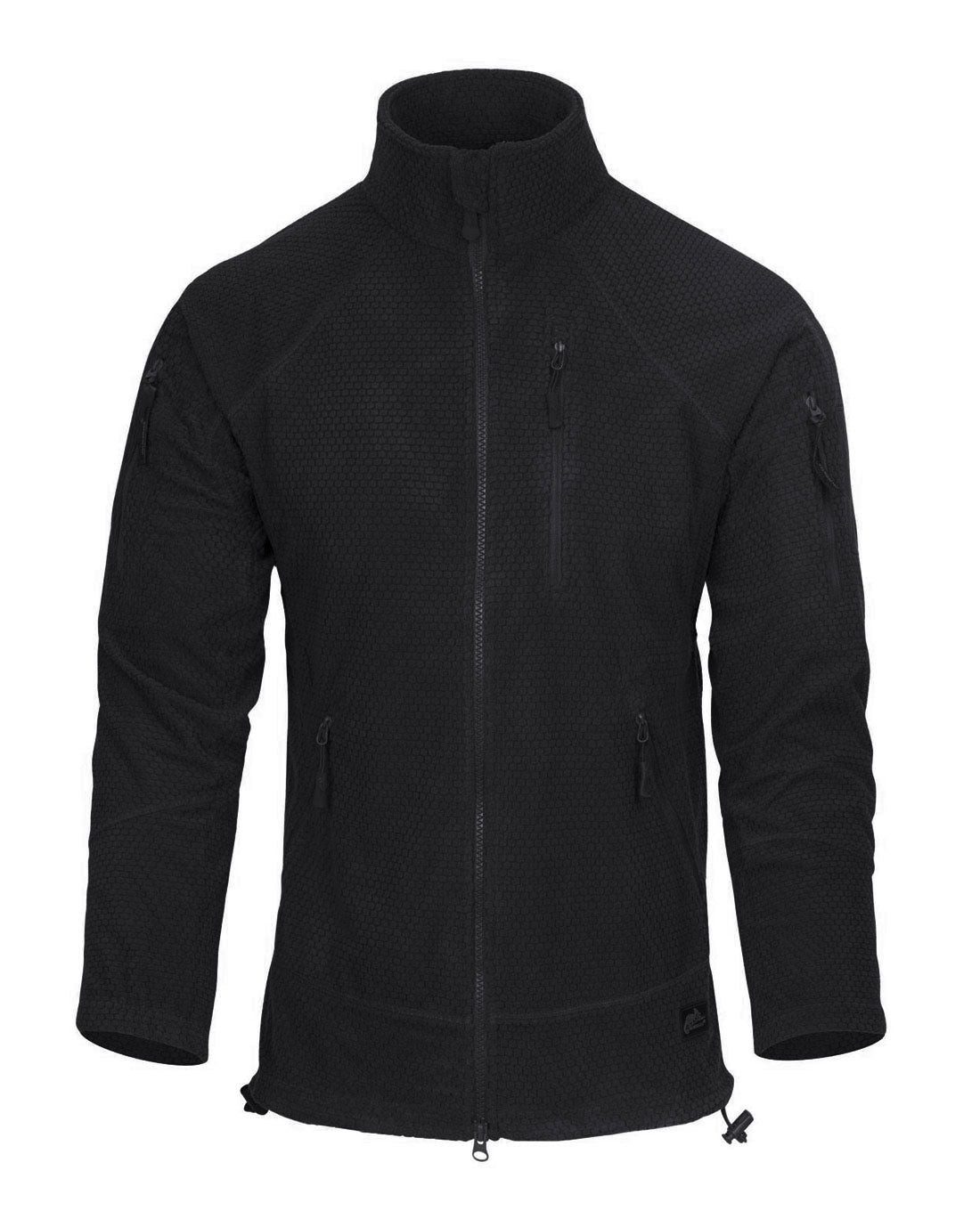 Helikon-Tex Fleecejacke ALPHA Tactical Jacket - Grid Fleece - Black