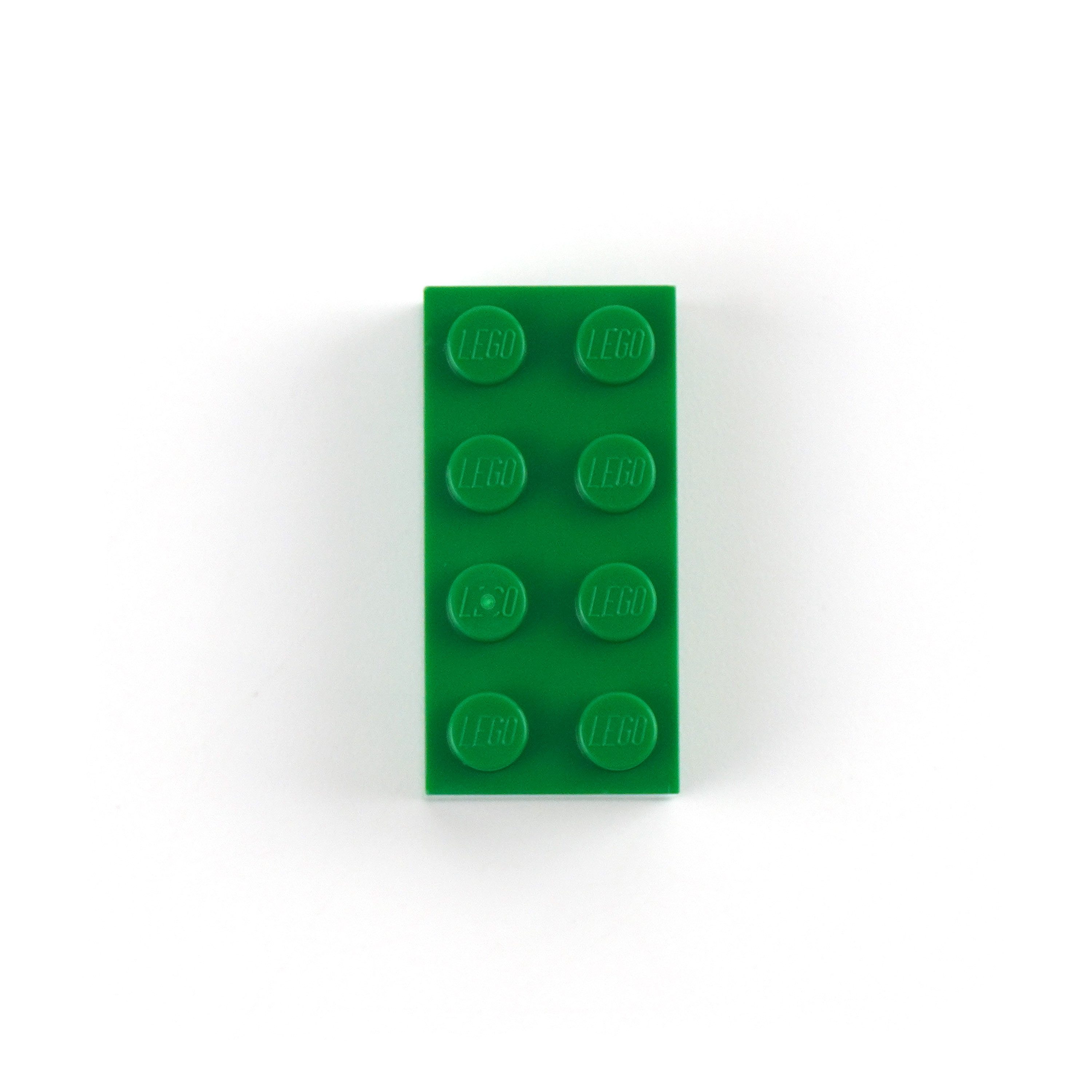 LEGO® LEGO® 2x4 Steine Bausteine Grün - 3001 NEU! Menge 100x Spielbausteine, (Bausteine, 100 St., Kreativ-Set), Made in Europe – Bild 5 von 5