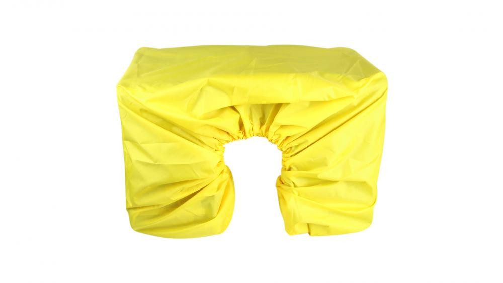 Haberland Fahrradtasche Haberland Überzug für Doppeltaschen gelb - optimaler Regenschutz für F