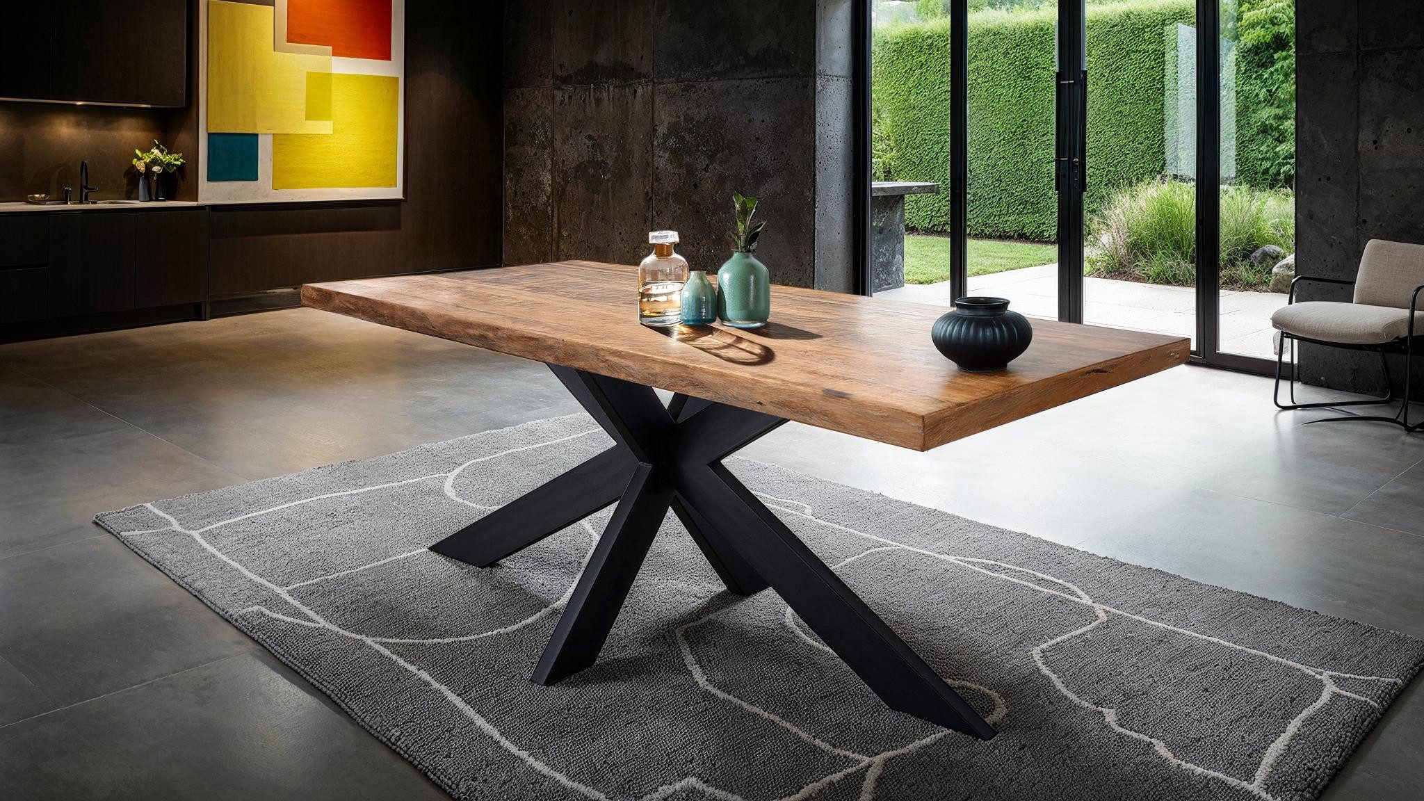 Massivart® Esstisch TIMKA 200 x 100 günstig online kaufen