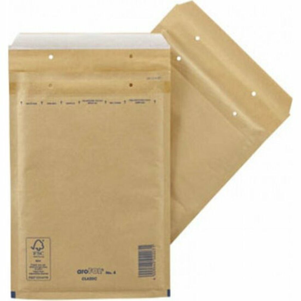aroFOL® Versandtasche 100 ® CLASSIC Luftpolstertaschen braun
