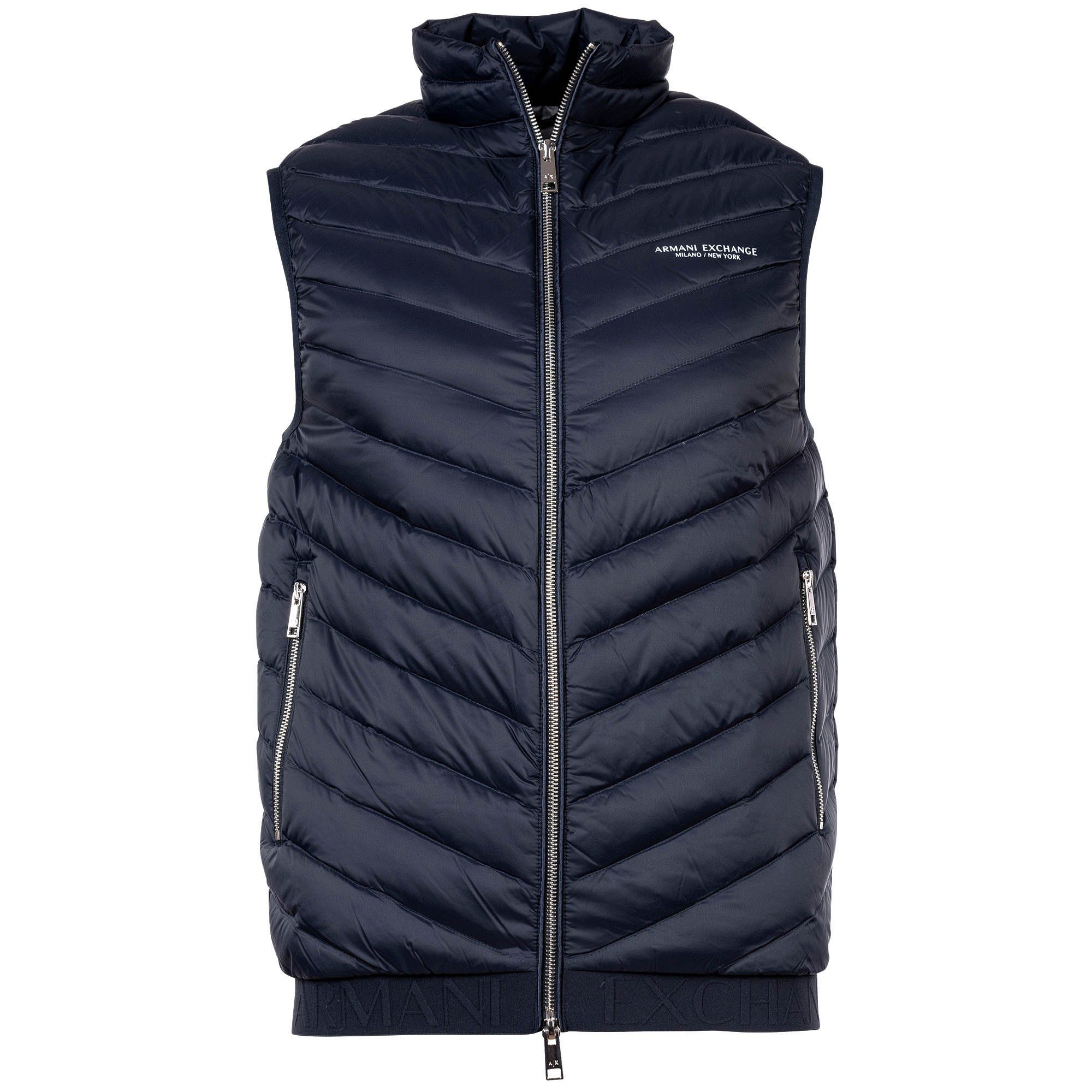ARMANI EXCHANGE Steppweste Herren Steppweste Polyamid günstig online kaufen
