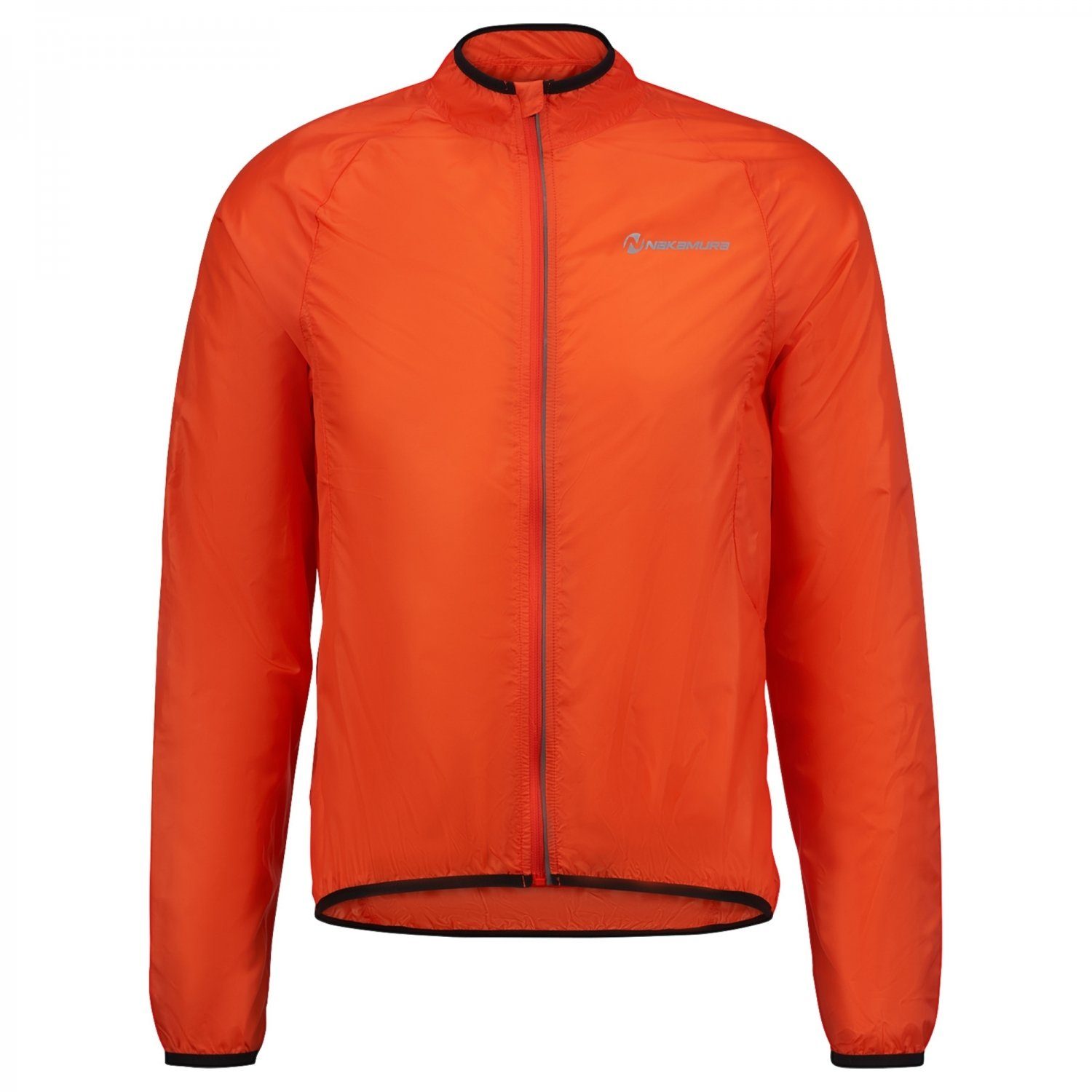 NAKAMURA Fahrradjacke Herren Funktions-Jacke Abbott III orange