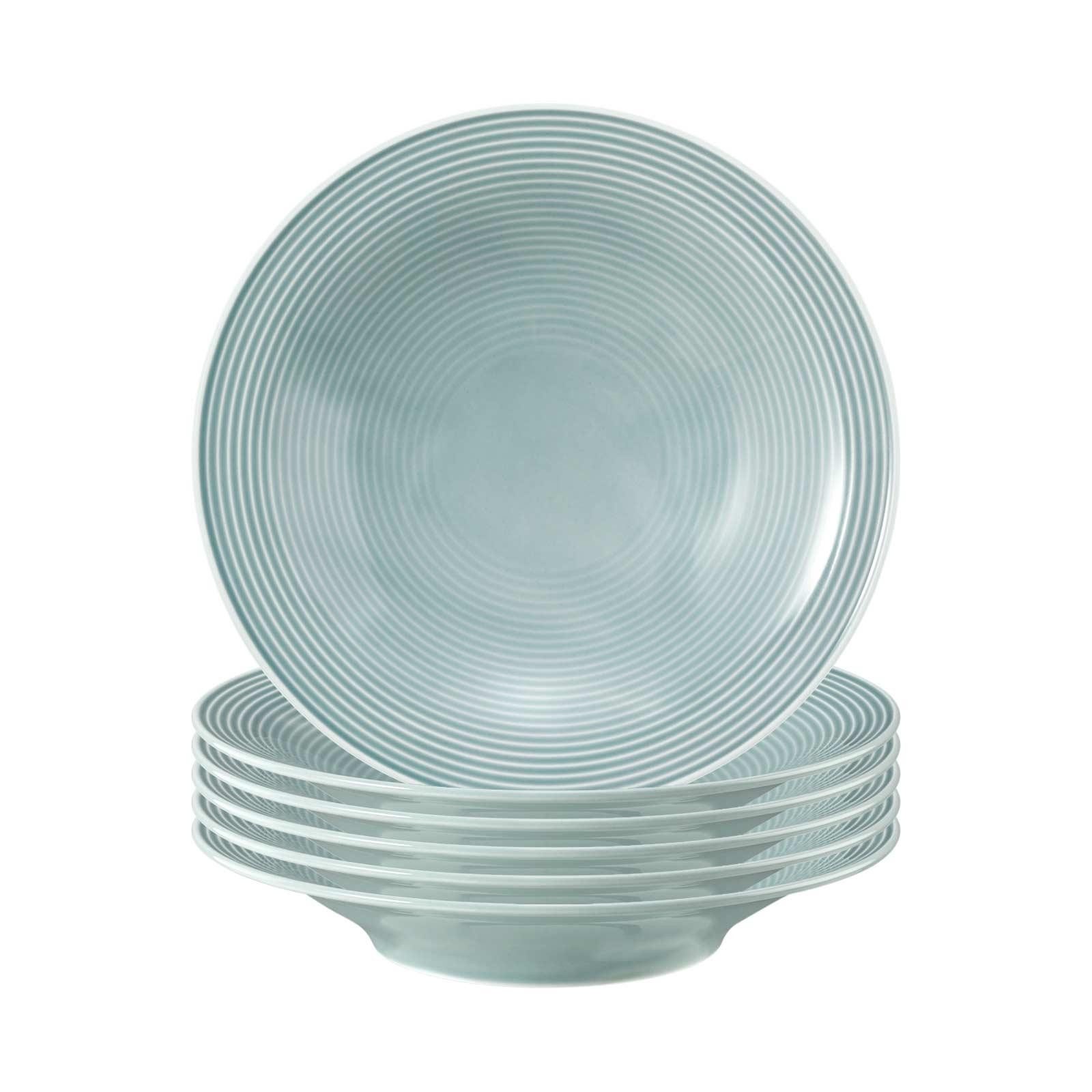Seltmann Weiden Suppenteller Beat Color Glaze Suppenteller ø 22,5 cm 6er Set, (6 St)