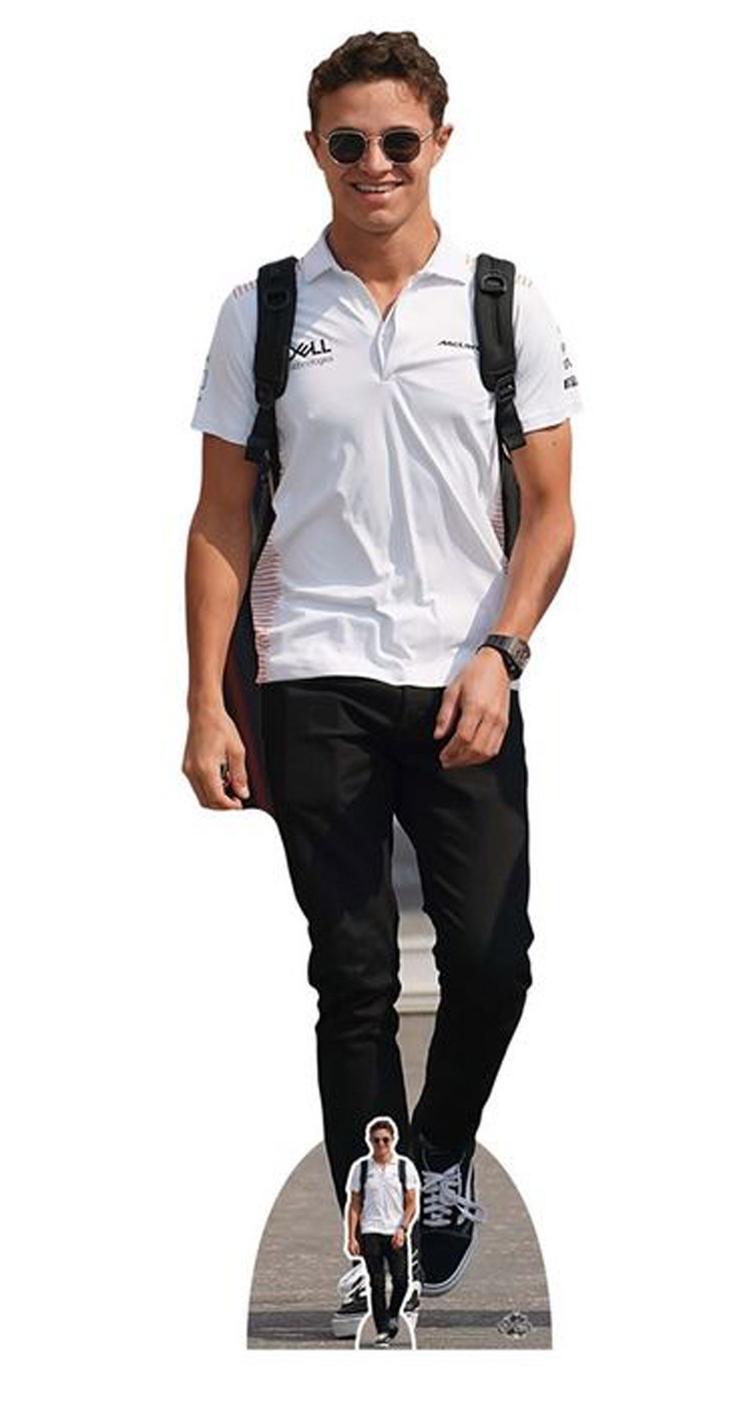 Dekofigur Formel 1 Pappaufsteller Lando Norris günstig online kaufen