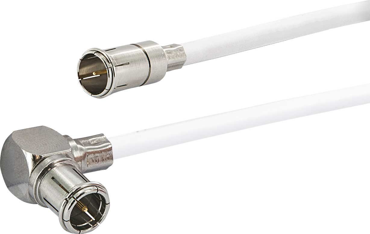 Schwaiger MMC15 052 Telefonkabel, F-Quick-Stecker, (150 cm), 2-fach geschirmt