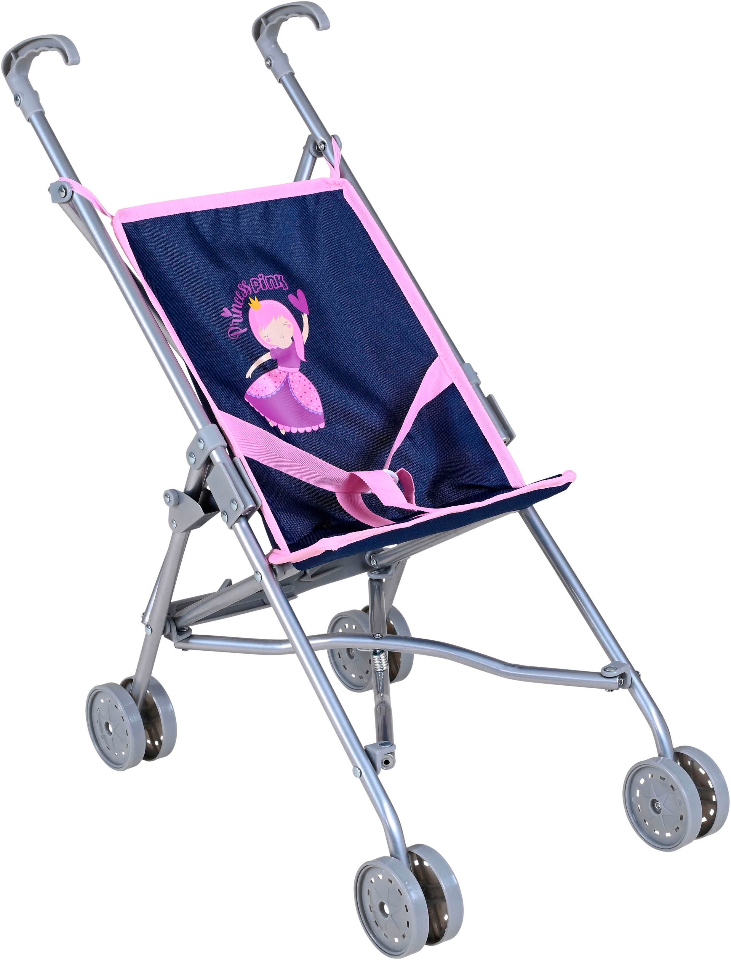 Knorrtoys® Puppenbuggy Sim - princess blue günstig online kaufen