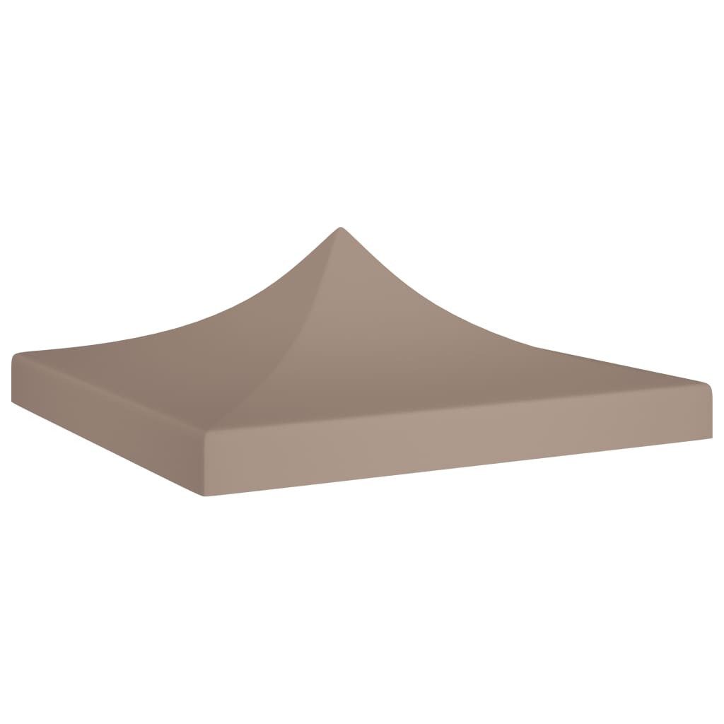 vidaXL Pavillon-Ersatzdach Partyzelt-Dach 2x2 m Taupe günstig online kaufen