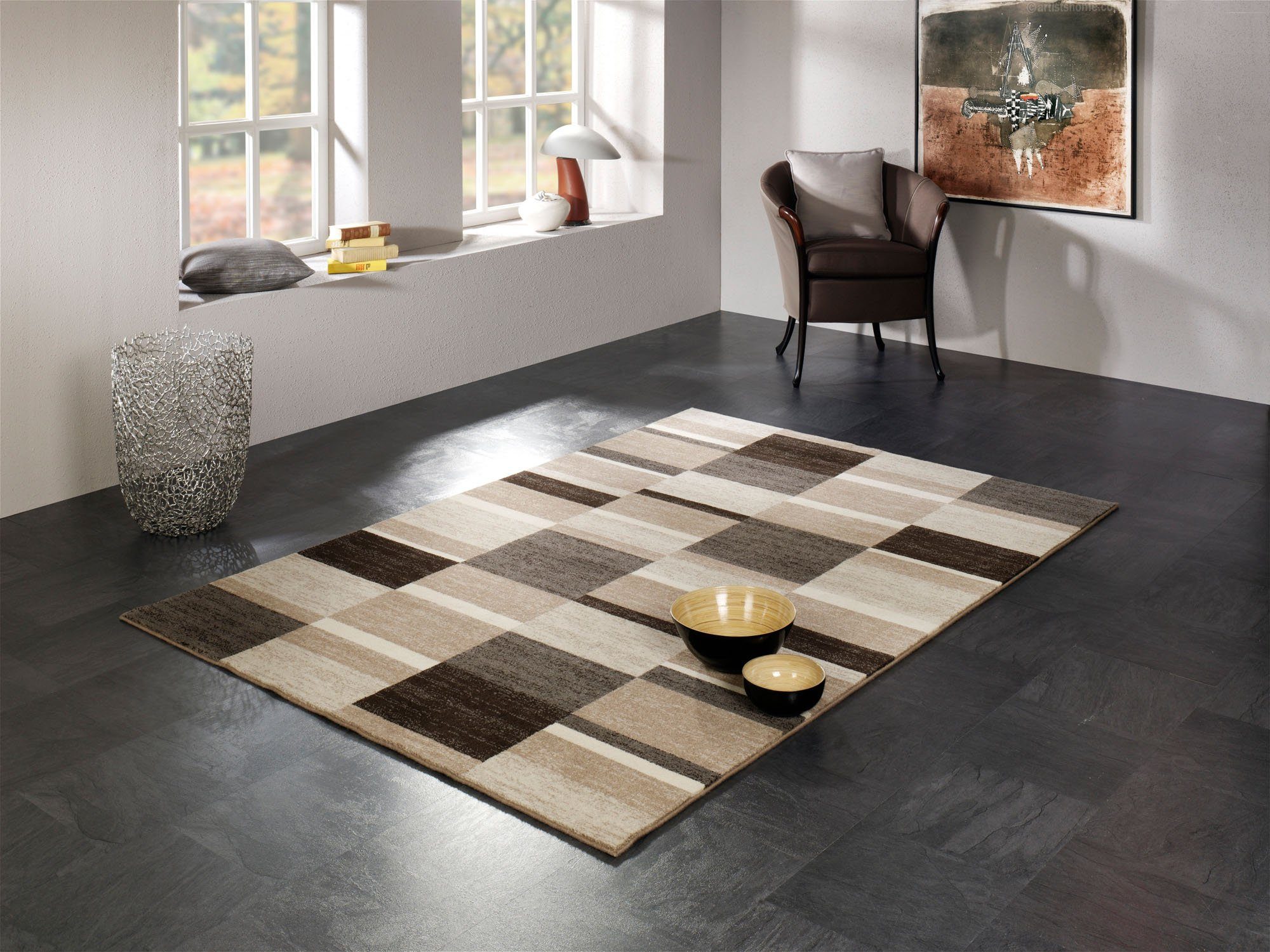 OCI DIE TEPPICHMARKE Wollteppich Natura Mata, rechteckig, Höhe: 9 mm, reine Wolle, Wohnzimmer