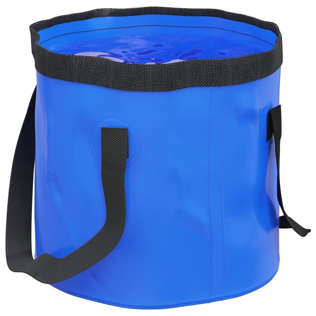 Thumbnail - vidaXL Falteimer Falteimer 2 Stk. Blau 30 L PVC