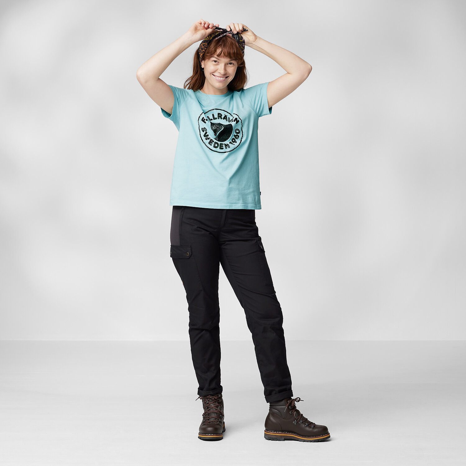 Fjällräven T-Shirt T-Shirt W KANKEN ART LOGO TEE