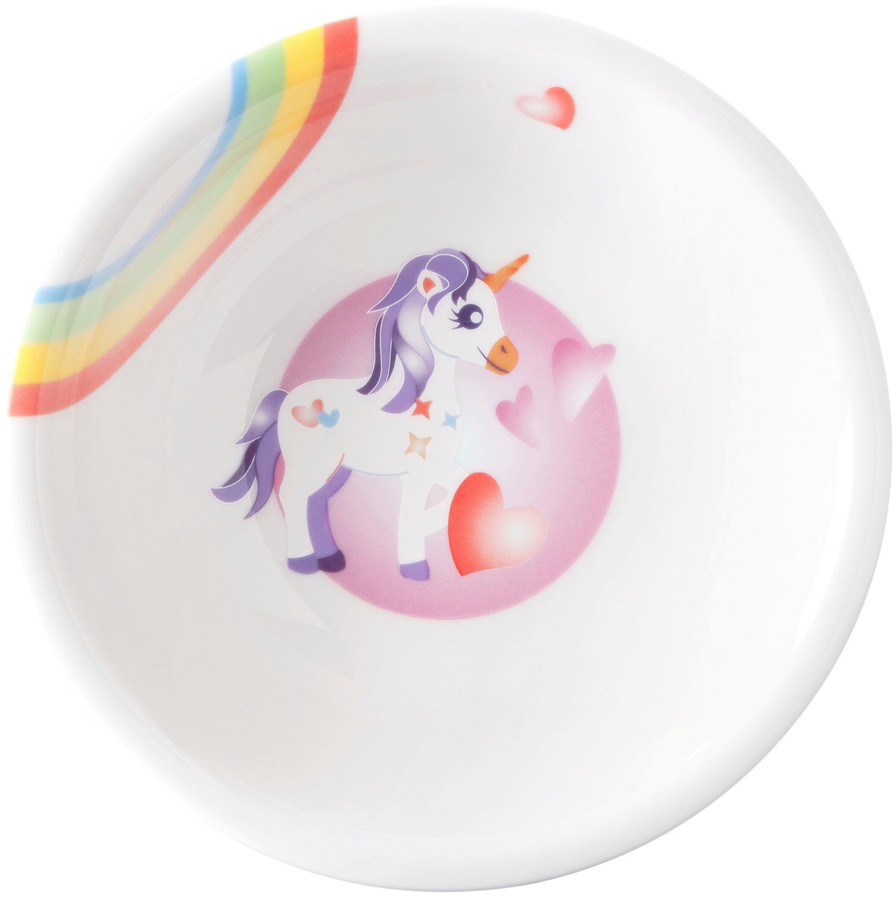 Seltmann Weiden Schüssel Compact - Mein kleines Einhorn, Porzellan, (1-tlg), Schale rund 16 cm