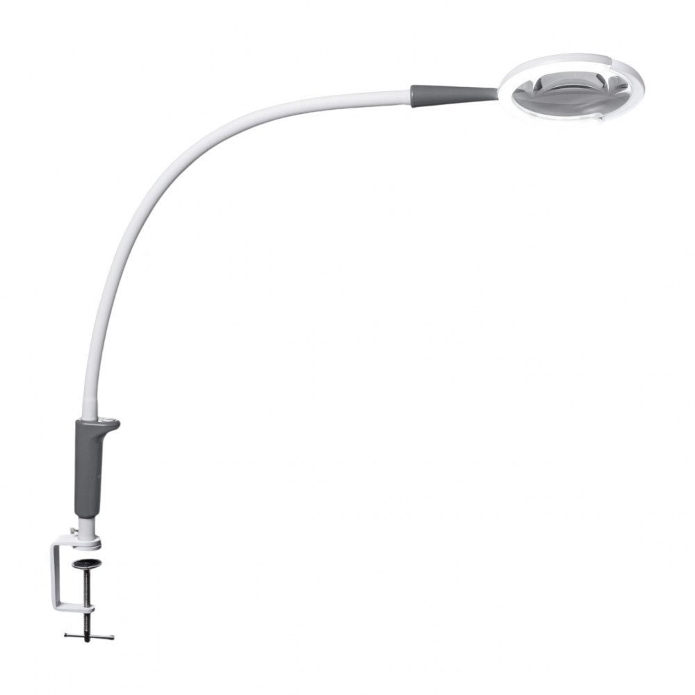 Daylight LED Arbeitsleuchte - Magnificent Pro On Clamp Tischlupe, Vergrößerungslinse