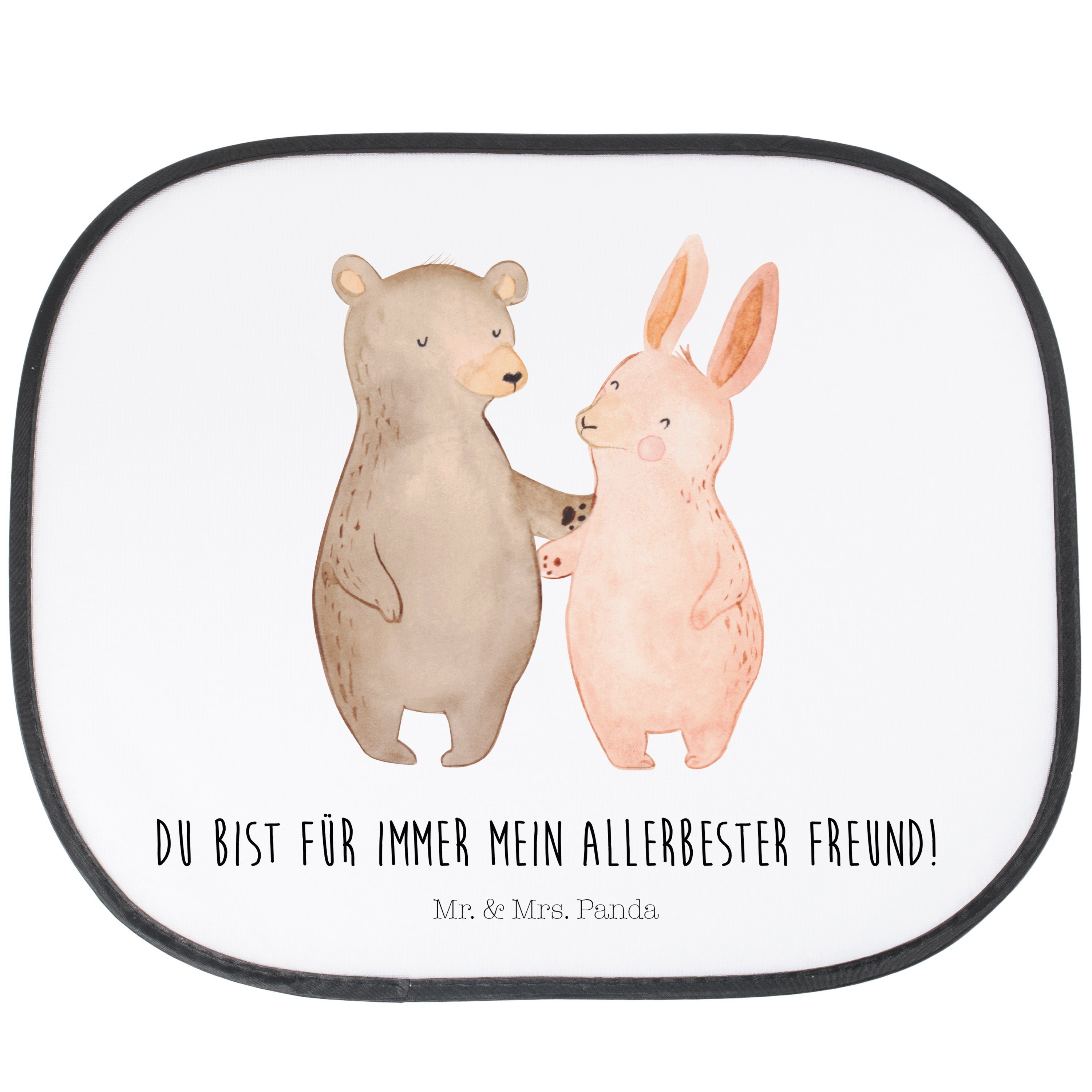 Mr. & Mrs. Panda Sonnenschutz Bär und Hase Umarmen Weiß Geschenk