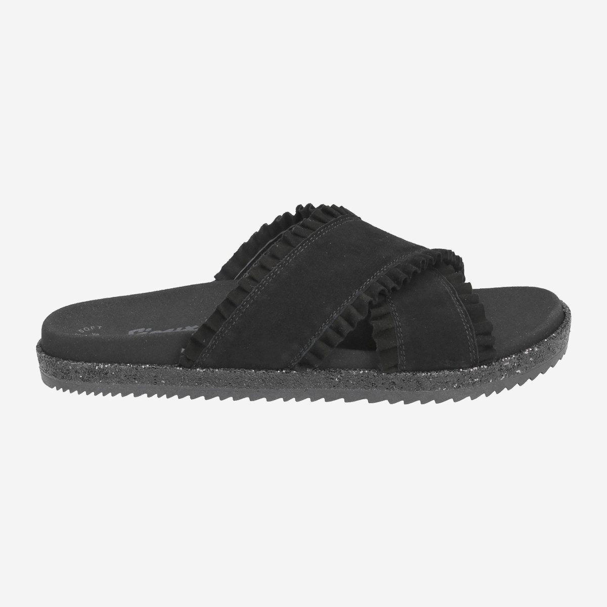 SIOUX Sioux 66890 INGEMARA-702, Sandaletten in Schwarz für Damen Sandalette