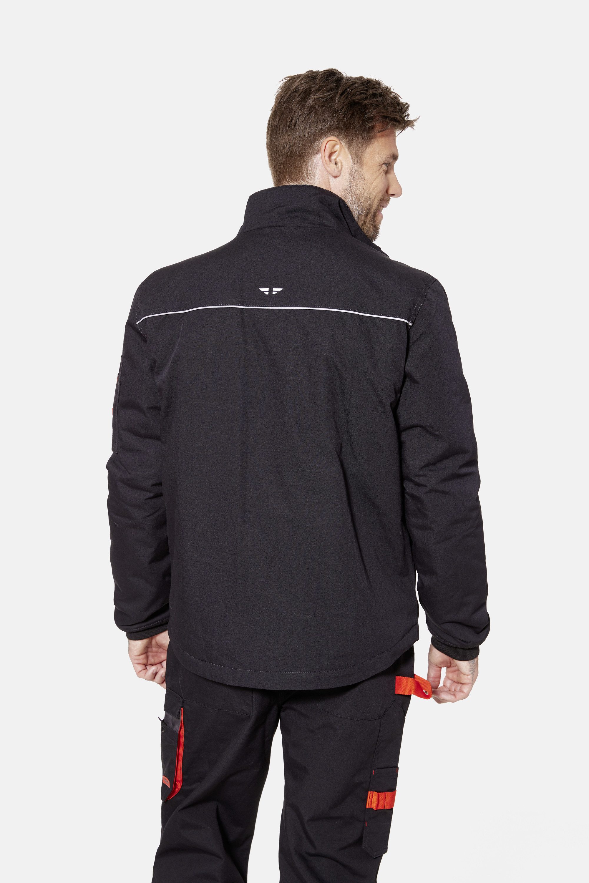 HERO by John Medoox Arbeitsjacke JONAS Workwear Arbeits-Outdoorjacke Outdoorjacke Arbeitsjacke gefüttert Stehkragen für Herren