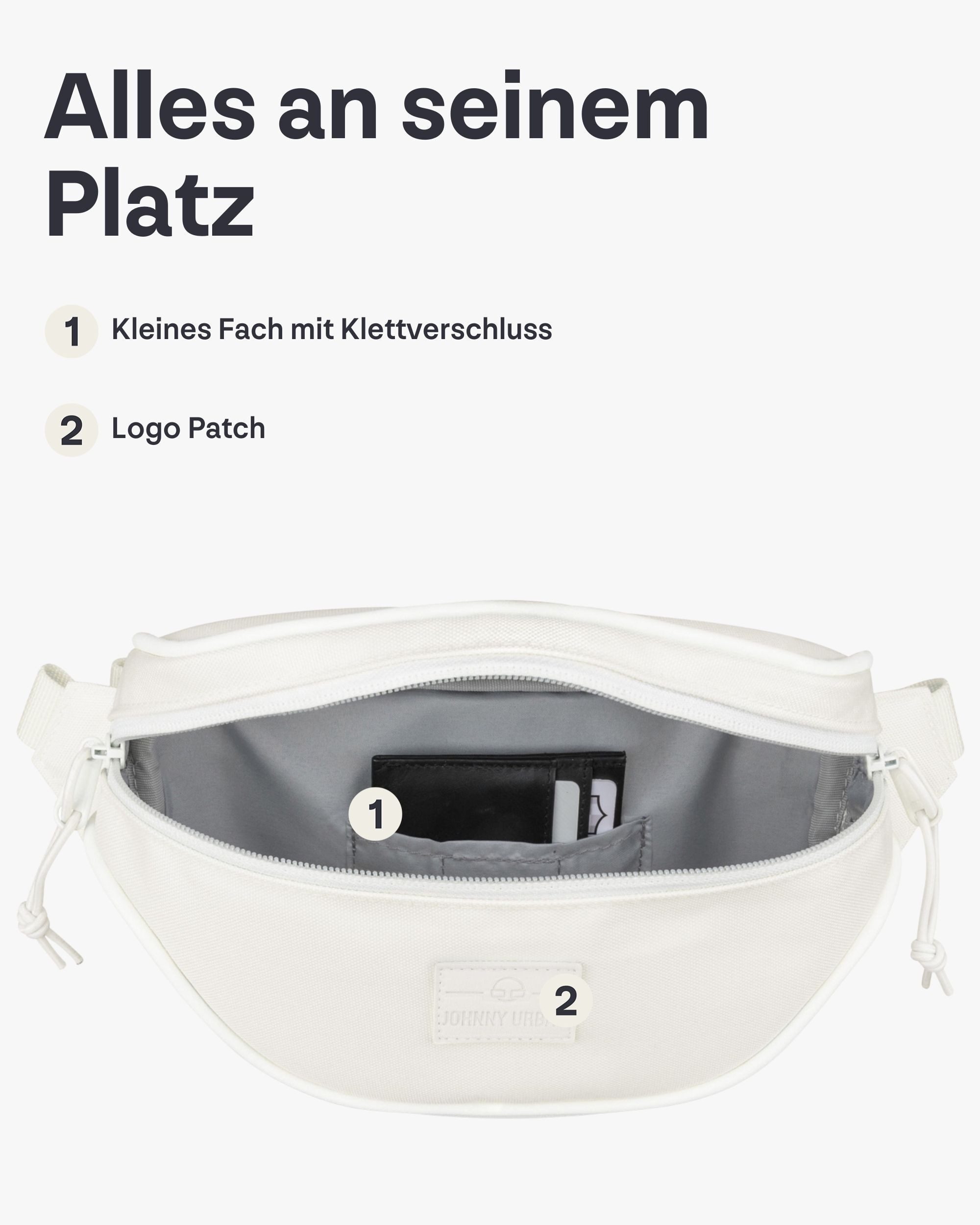 Johnny Urban Gürteltasche Ben Bauchtasche Damen Herren Wasserabweisend (1-tlg), Größenverstellbar, Wasserabweisend