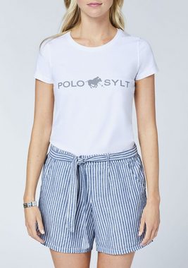 Polo Sylt Print-Shirt mit Labelprint