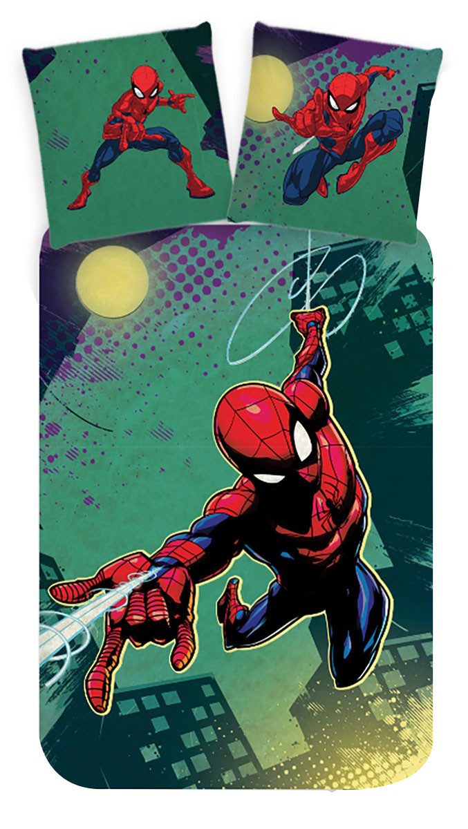 Spiderman Kinderbettwäsche Marvel Spider-Man Kinderbettwäsche Superheld Spi günstig online kaufen