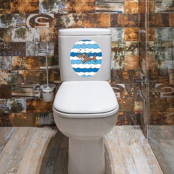 WENKO Aufkleber 3D Sharky, (1tlg), WC-Sticker (Hai) für Toilette Klo WC-Deckel, Badezimmer Bad