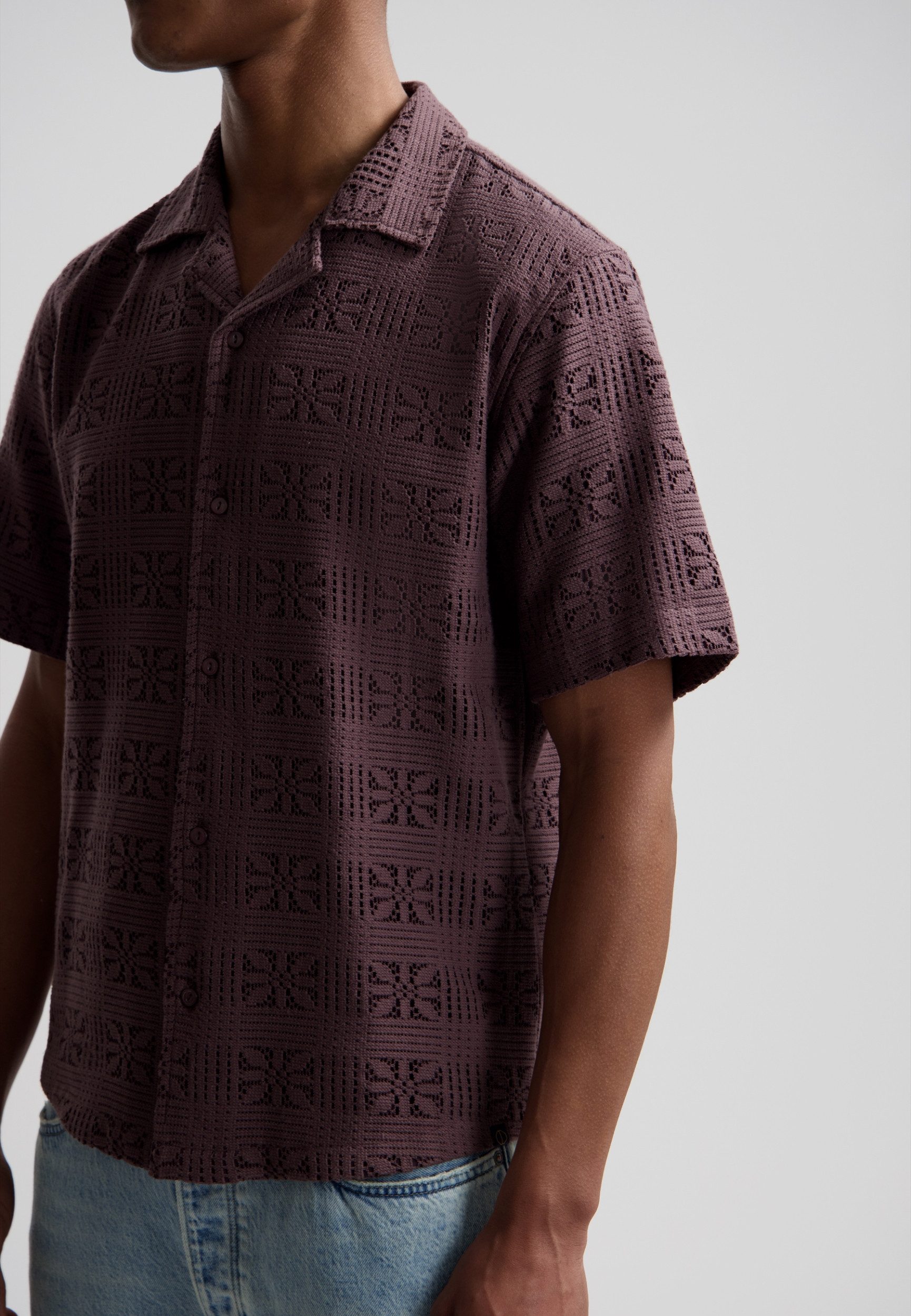 Dstrezzed Hawaiihemd Kurzarmhemd - Sommershirt - Herrenhemd - T-Shirt