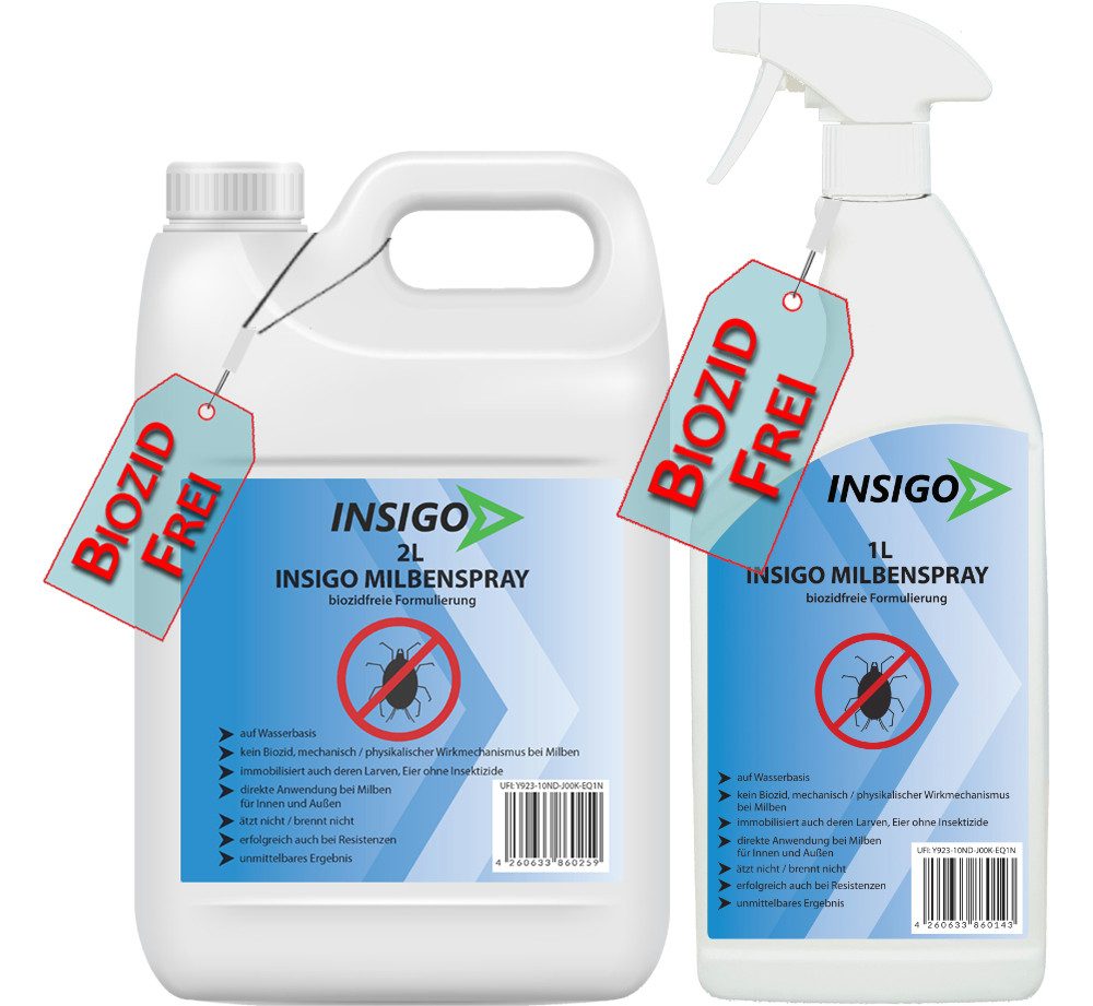 Insektenspray Anti Milben-Spray Milben-Mittel Ungezieferspray