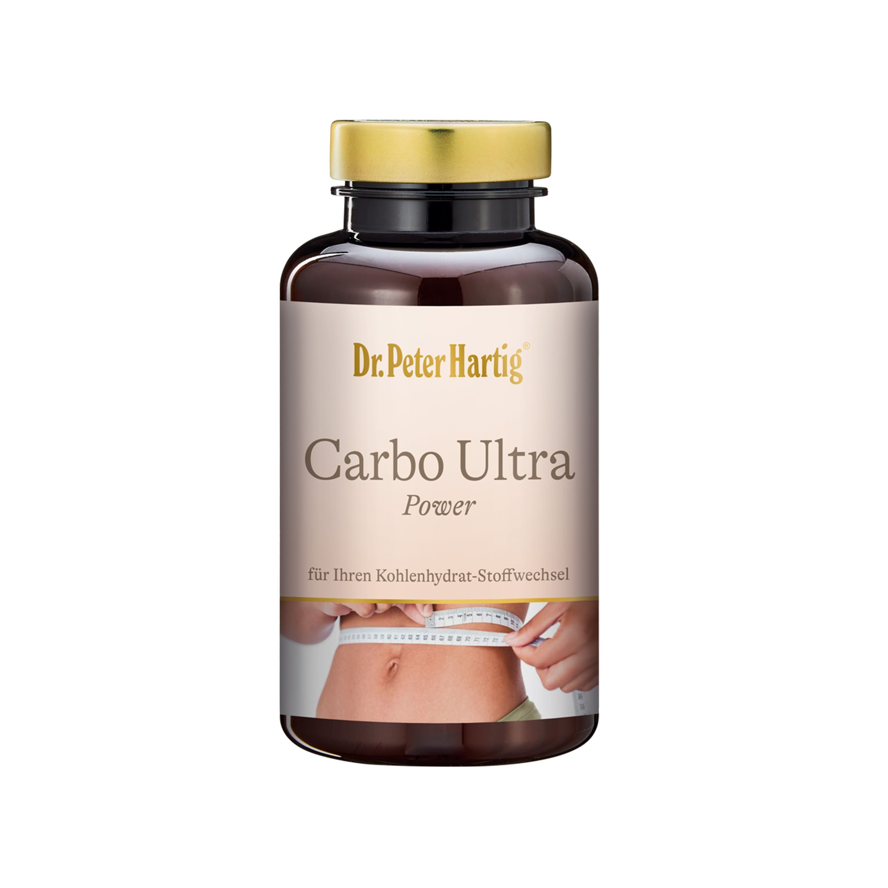Dr. Peter Hartig Carbo Ultra Power, natürlicher Kohlenhydrateblocker, 100% natürlich, Kapseln, 120 Kapseln, 2-Monats-Vorrat, à 66 g