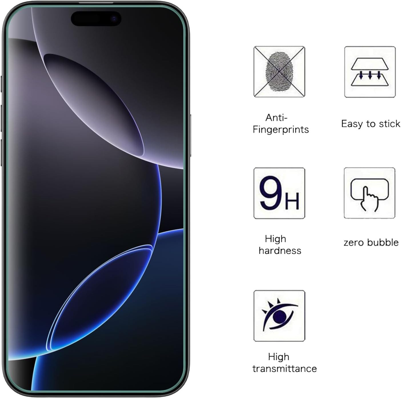 MSM Handyhülle 3in1 Hülle + Schutzglas für iPhone 16 Pro / 16 Pro Max MagSafe Linse