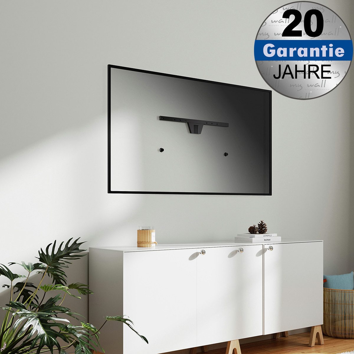 my wall TV-Wandhalterung HL35L, (bis 80 Zoll, flacher Wandhalter für große TV) – Bild 2 von 5