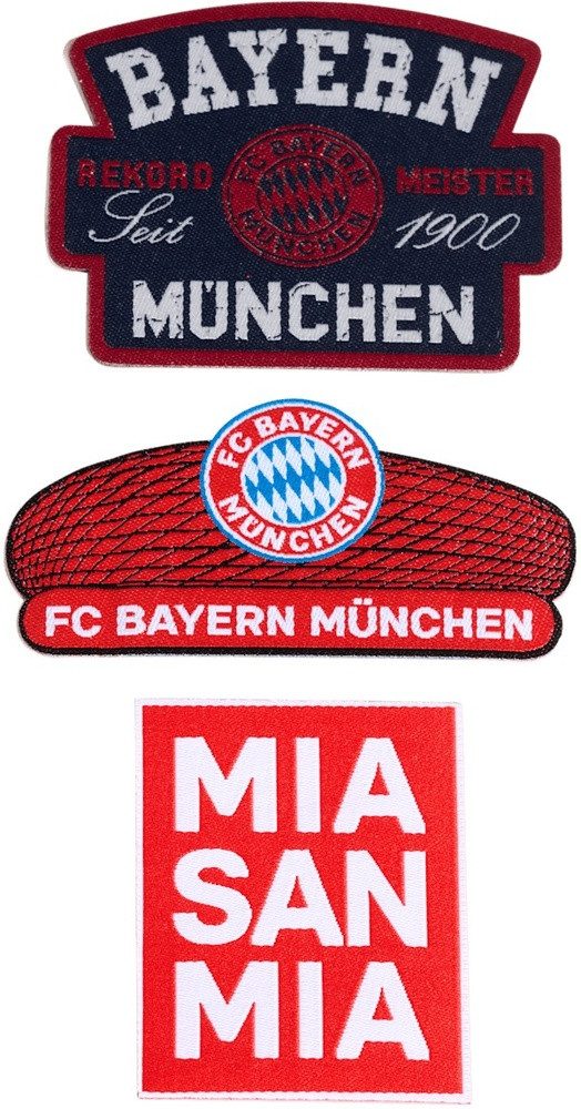 Aufnäher Aufnäher 3er-Set