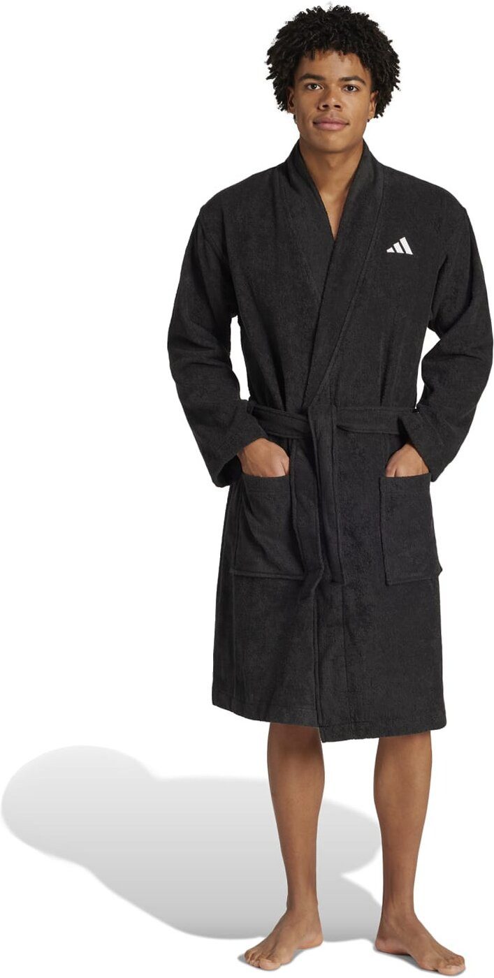 adidas Sportswear Bademantel BATHROBE BLACK günstig online kaufen