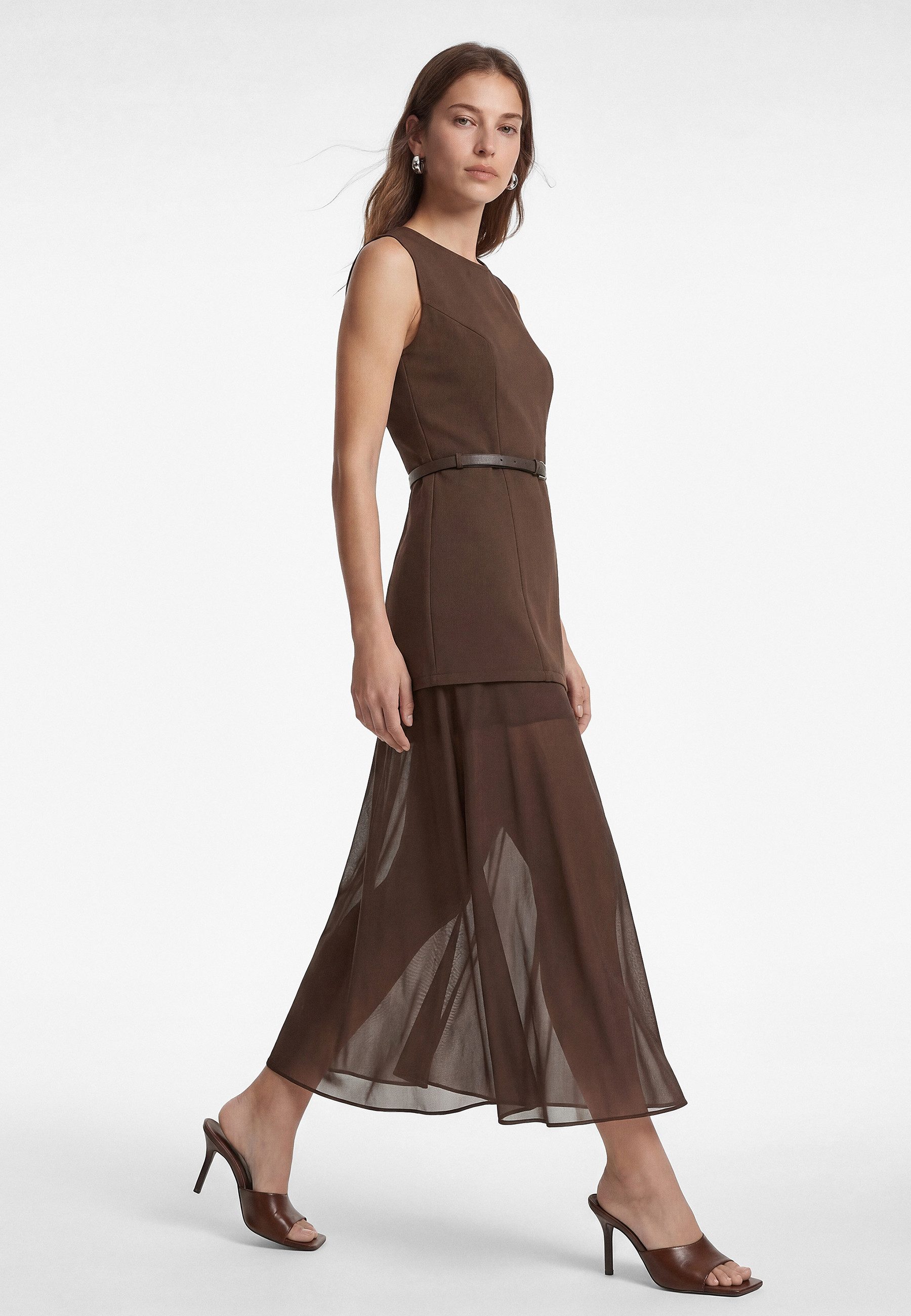 Koton Badekleid Mit Bauchgurt Bodycon Kleid Maxikleid