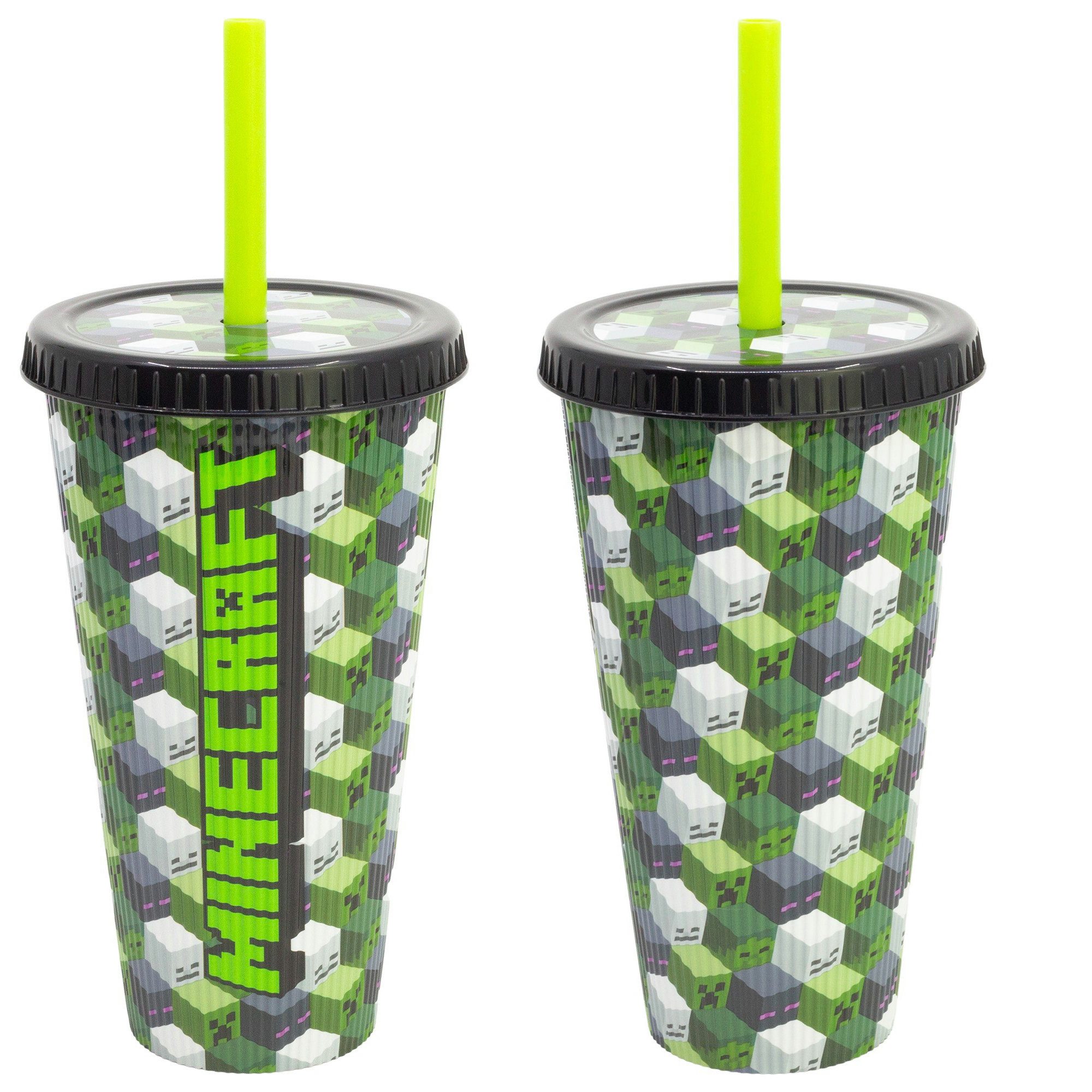 Minecraft Coffee-to-go-Becher Minecraft Creeper Gamer XL Kaffeebecher Becher To-Go 790 ml, 1-tlg.