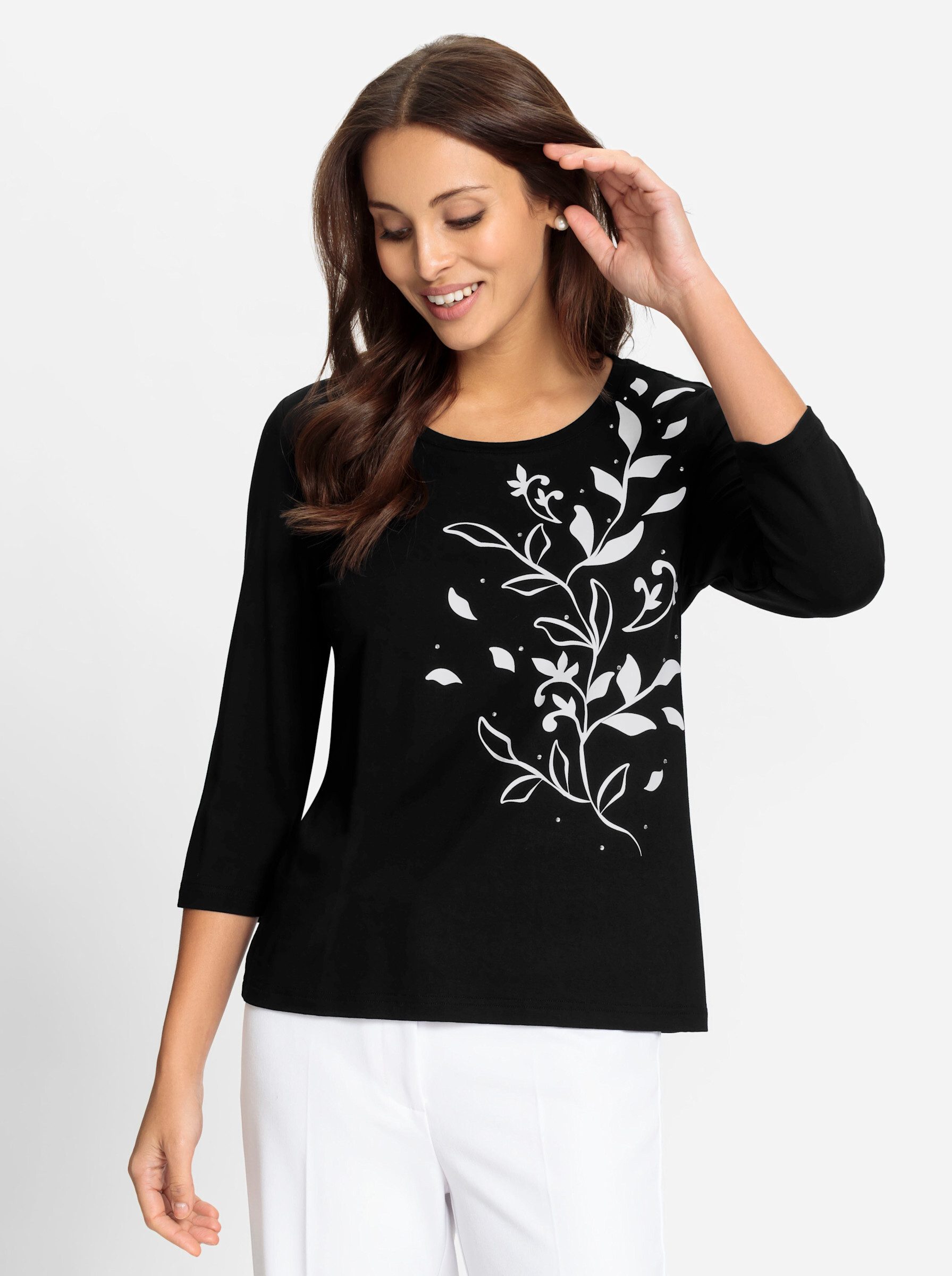 T-Shirt 3/4-Arm-Shirt 3/4-Arm