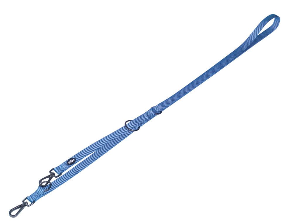 Nobby Hundeleine Führleine "Classic Comfort", hellblau, XS-S