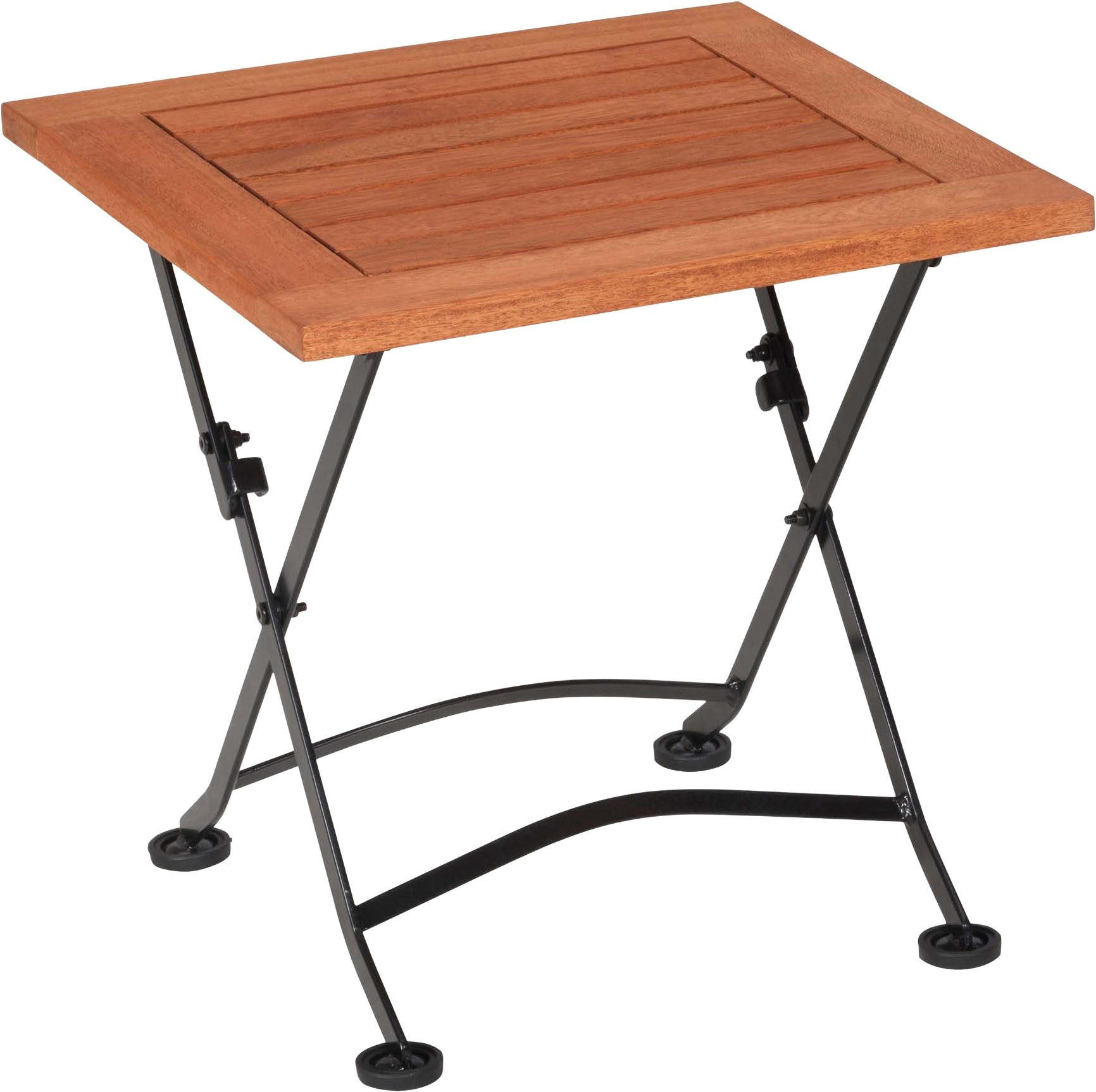MERXX Gartenliege Schlossgarten, Set, 2 St., ergonomisches Design, mit Bodenschonern ausgestattet, inkl. Hocker