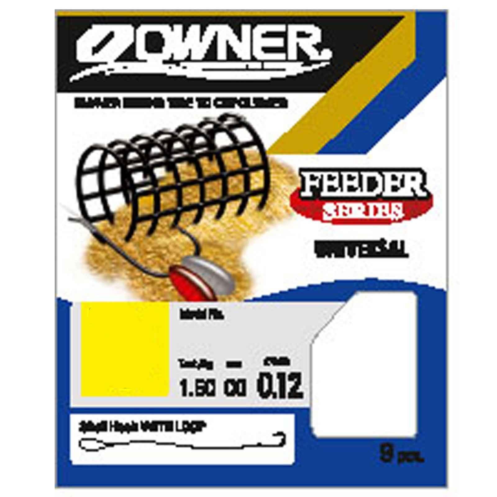 Owner Hooks Feederhaken, Haken Owner Gr.12 Feeder Universal gebundene