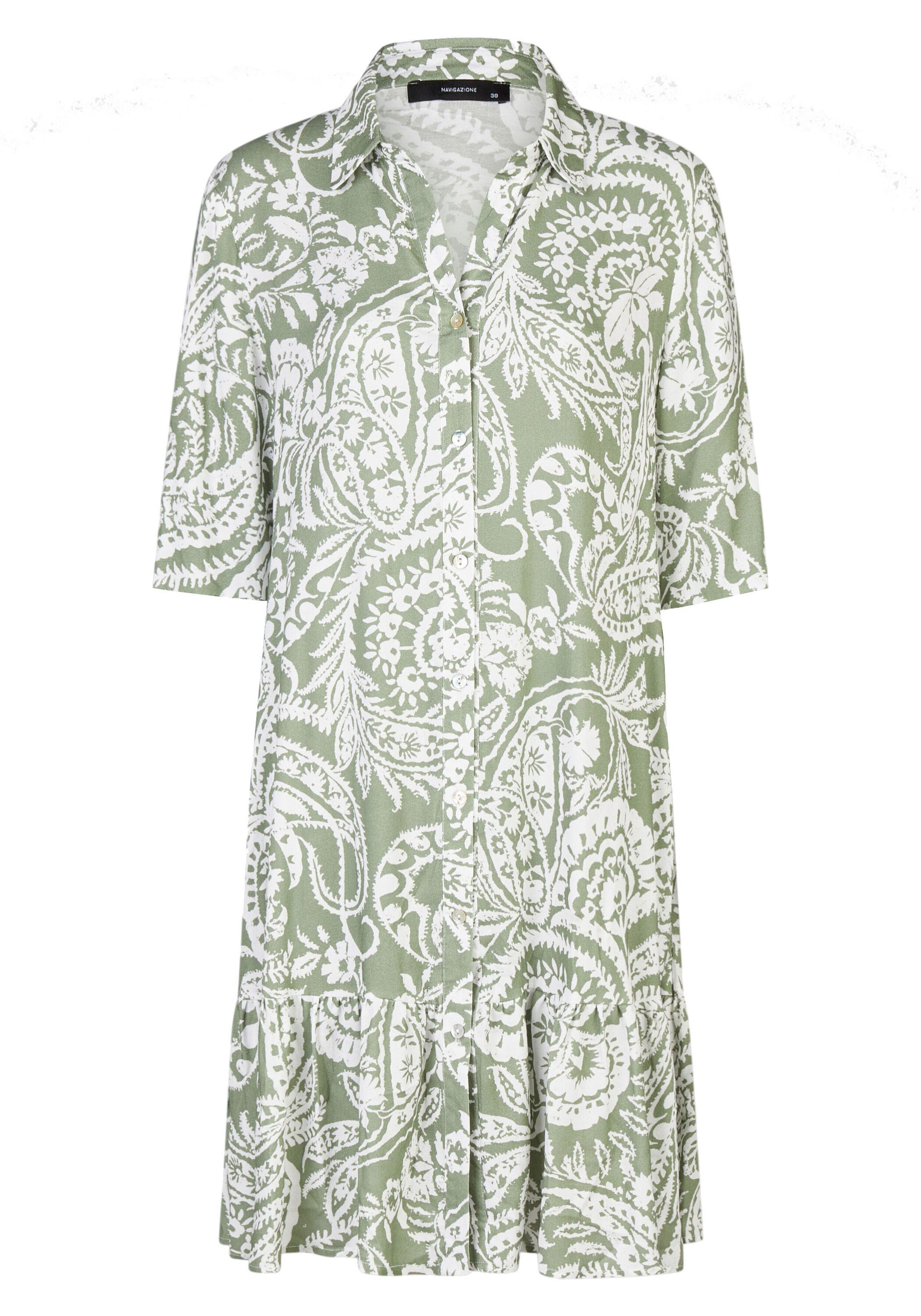 NAVIGAZIONE A-Linien-Kleid (1-tlg) Paisley-Print
