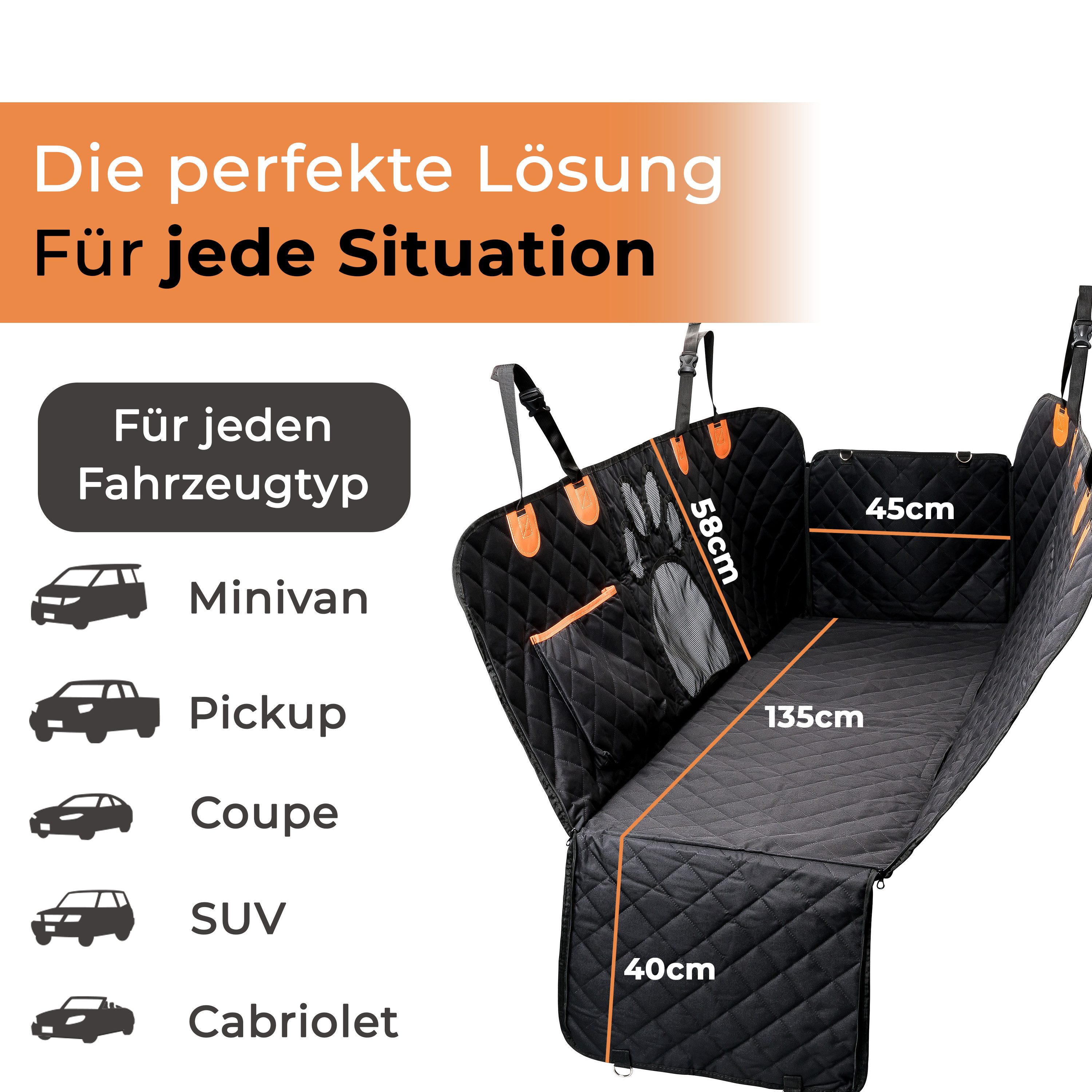 Petsation Tier-Autoschondecke Hundedecke für Auto – günstig online kaufen