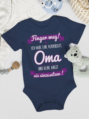 Shirtracer Shirtbody Ich habe eine verrückte Oma Sprüche Baby